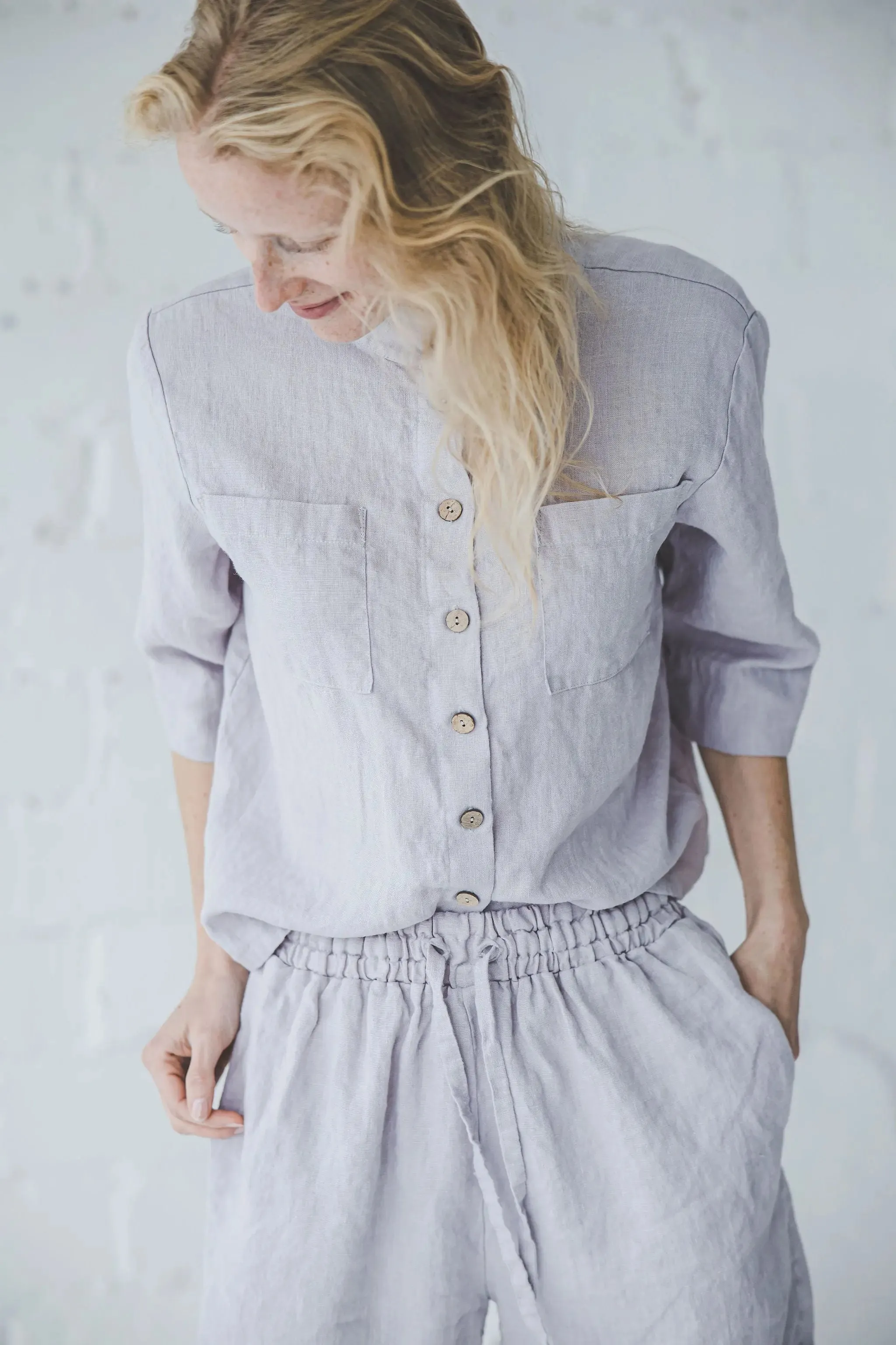 READY TO SHIP Summer Linen Shirt