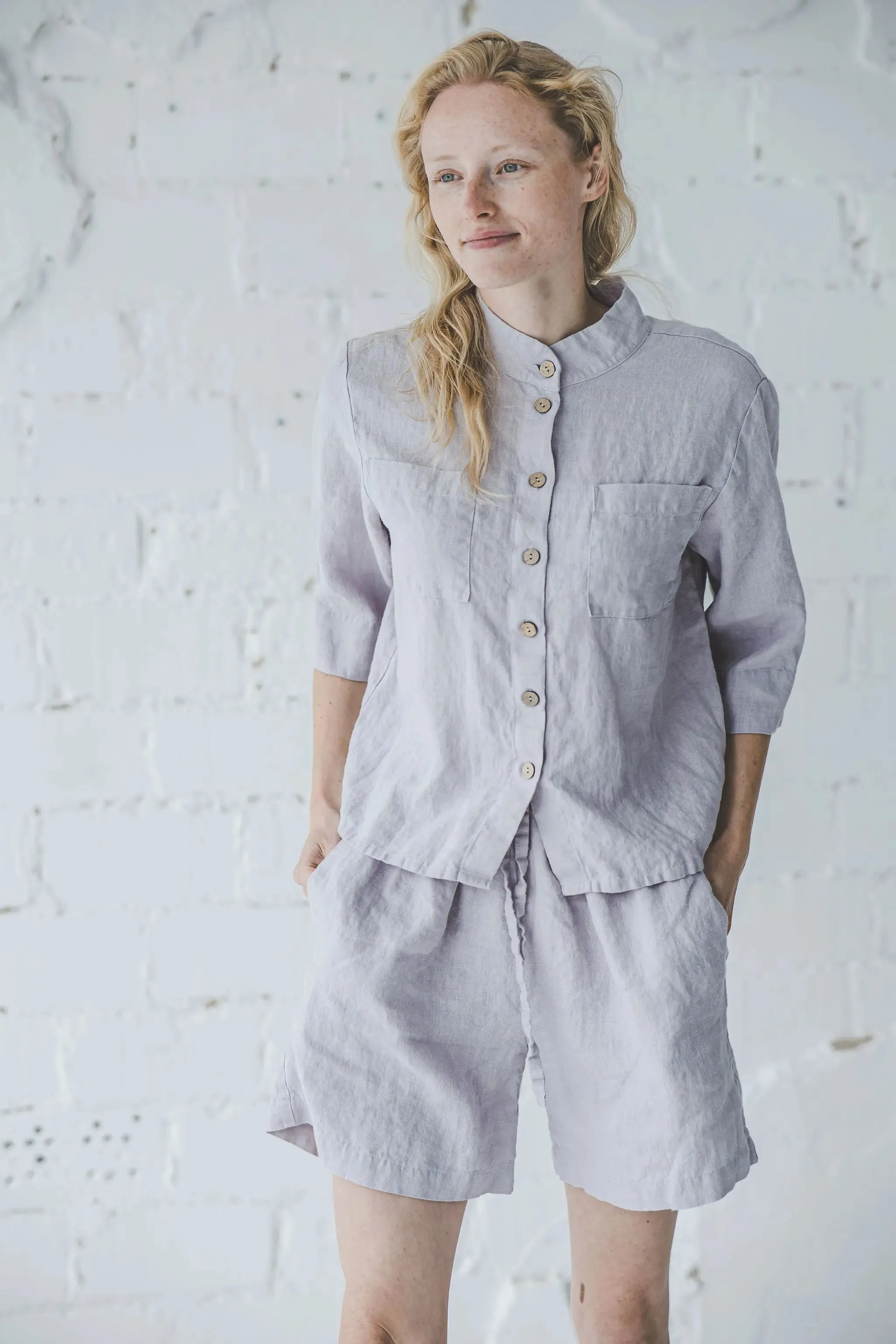 READY TO SHIP Summer Linen Shirt