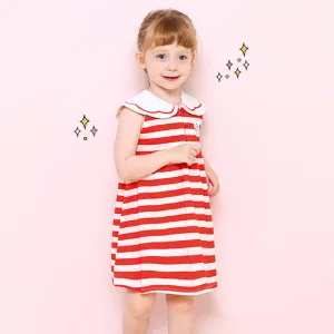 Red Stripes Esther Bunny Dress 2405MM03