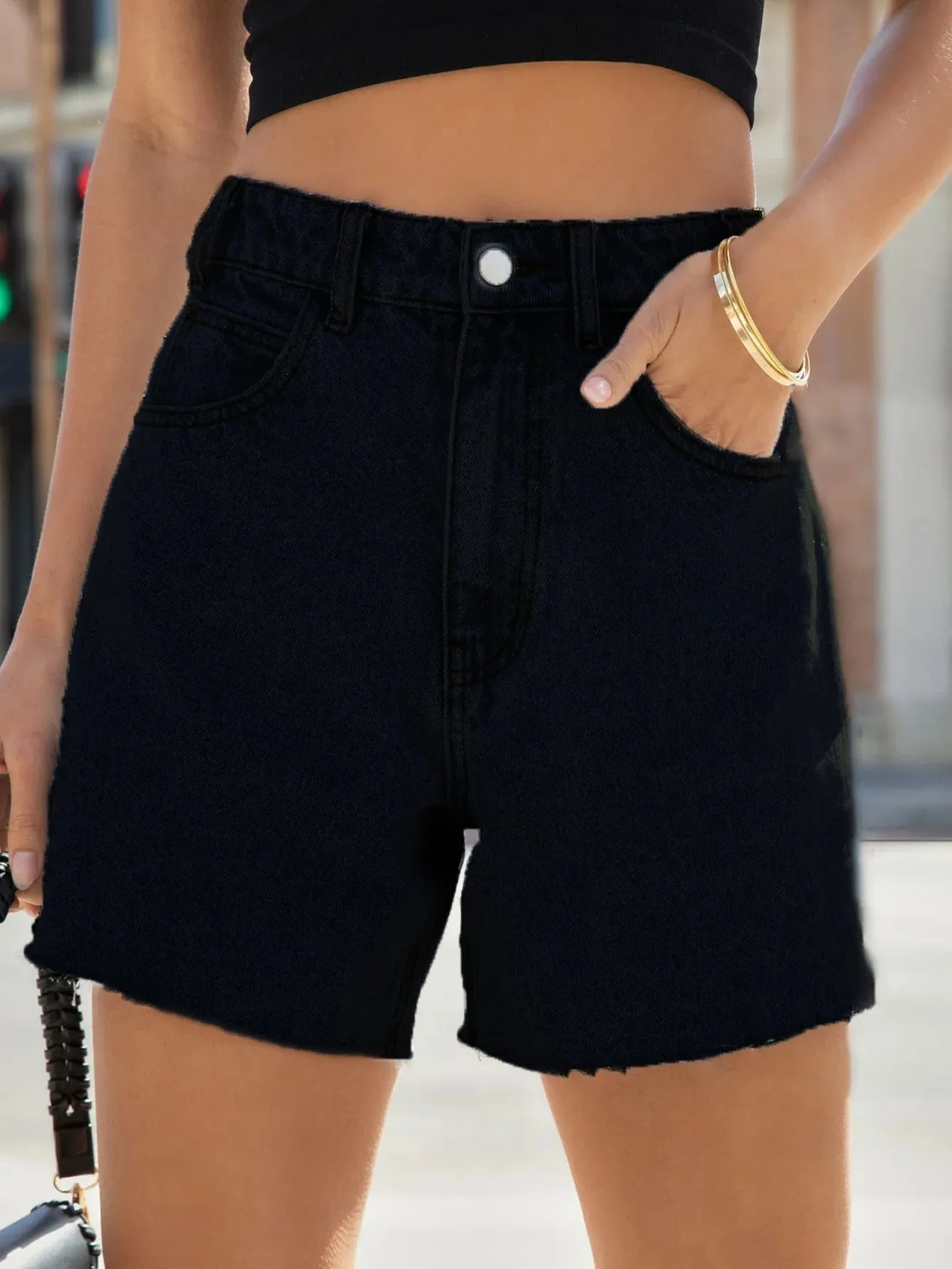 Reggie Denim Shorts