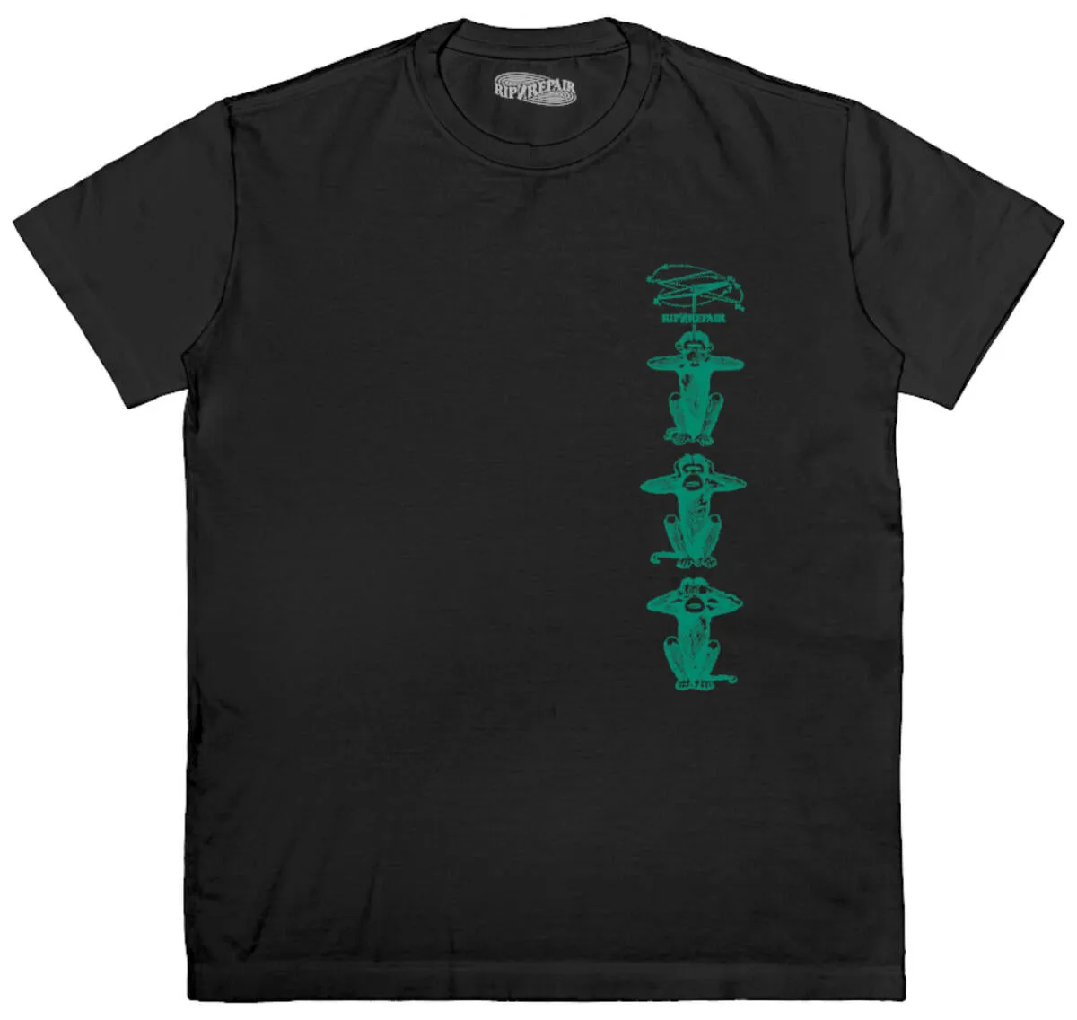 Rip n Repair GROUND REPAIR Tee (BLACK)