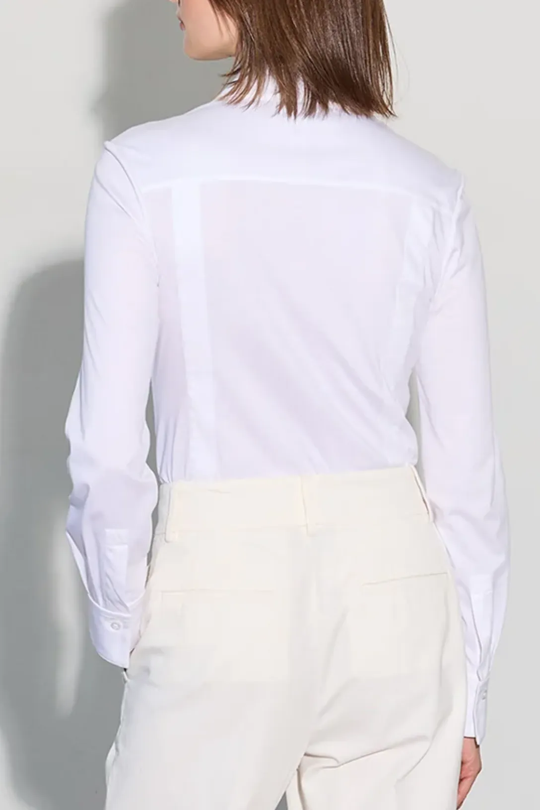 Ripley Jersey Fitted Shirt | White