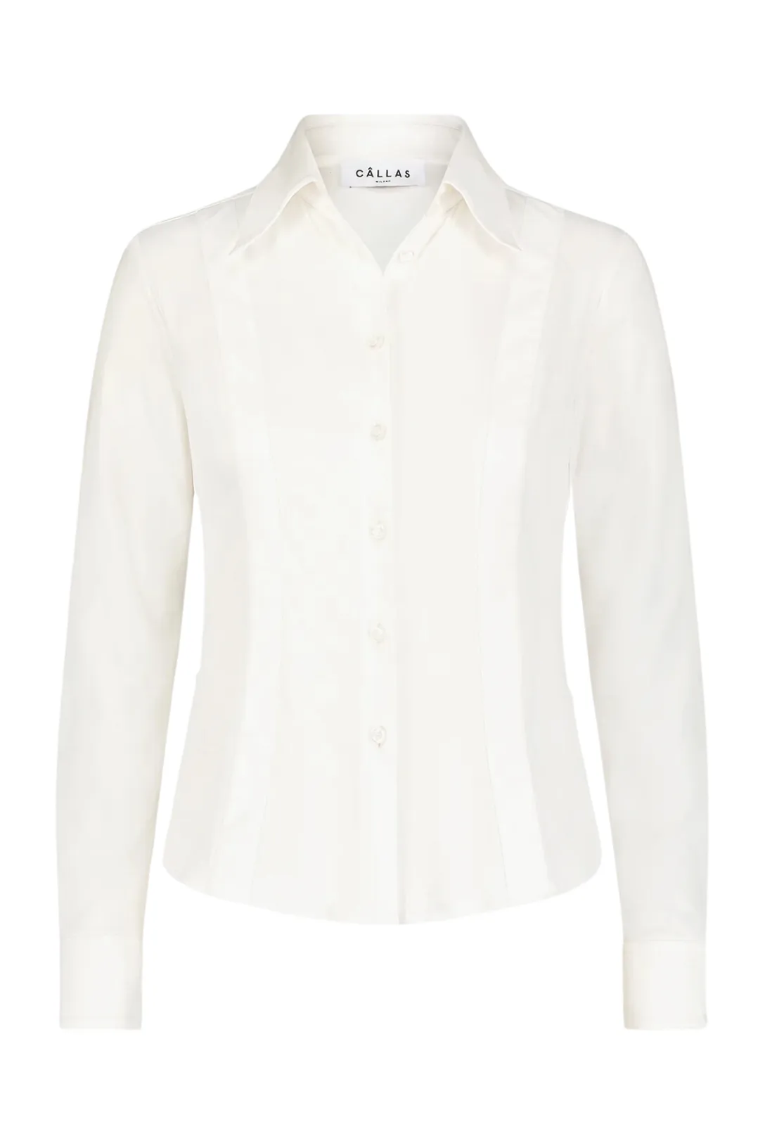 Ripley Jersey Fitted Shirt | White