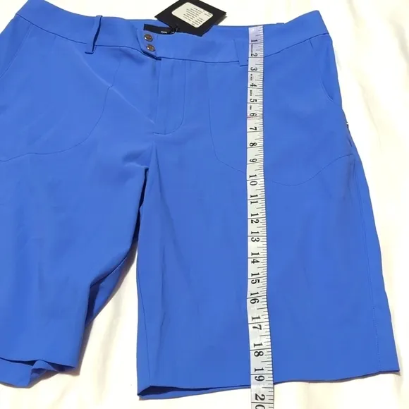 RLX Ralph Lauren women's Sky blue golf shorts.