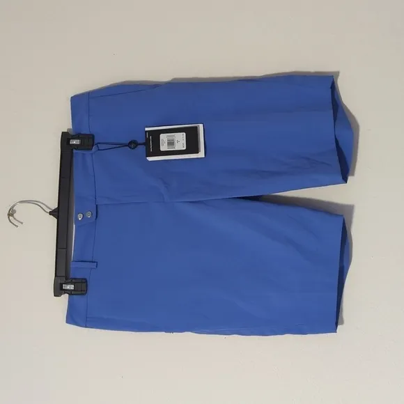 RLX Ralph Lauren women's Sky blue golf shorts.