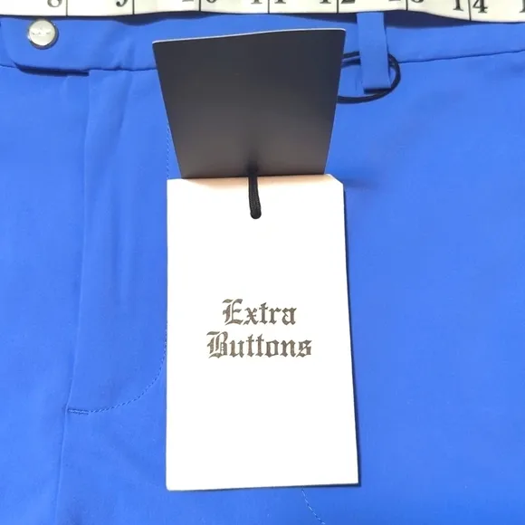 RLX Ralph Lauren women's Sky blue golf shorts.