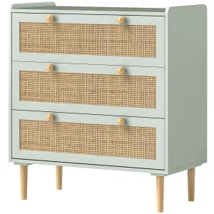 Rootz Bohème-Design Chest of Drawers - Dresser - Storage Cabinet - Elegant Boho-Chic Style - 80L x 40B x 87.5H cm