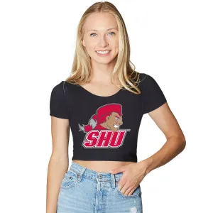 Sacred Heart Pioneers Black Babydoll Tee