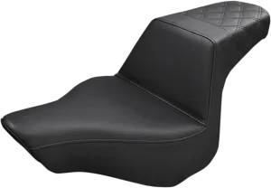 Saddlemen 813-27-173 LS Step-Up Seat - Black Smooth