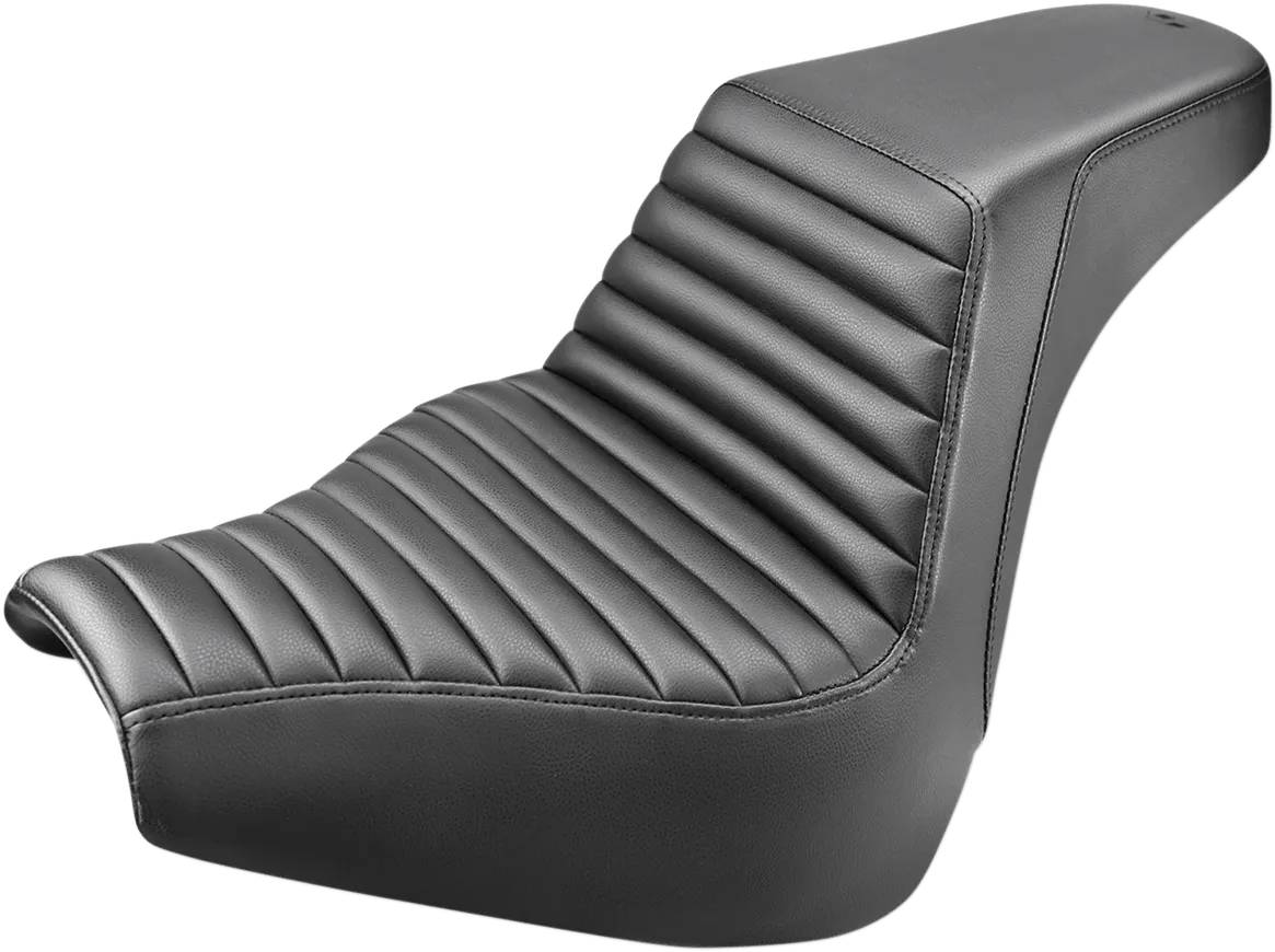 Saddlemen 813-27-173 LS Step-Up Seat - Black Smooth