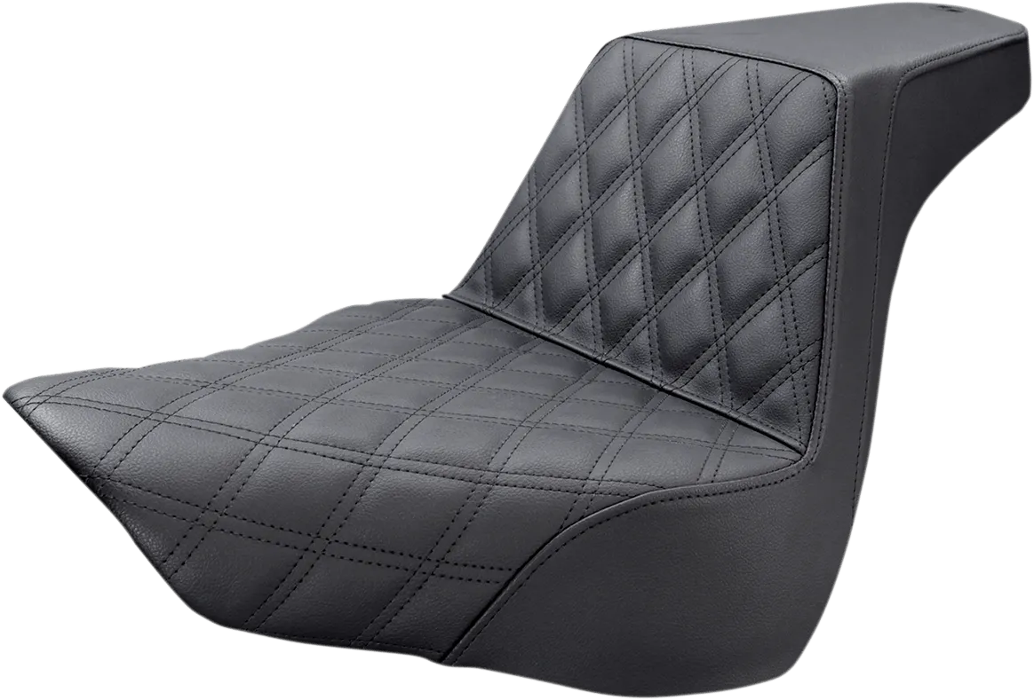 Saddlemen 813-27-173 LS Step-Up Seat - Black Smooth