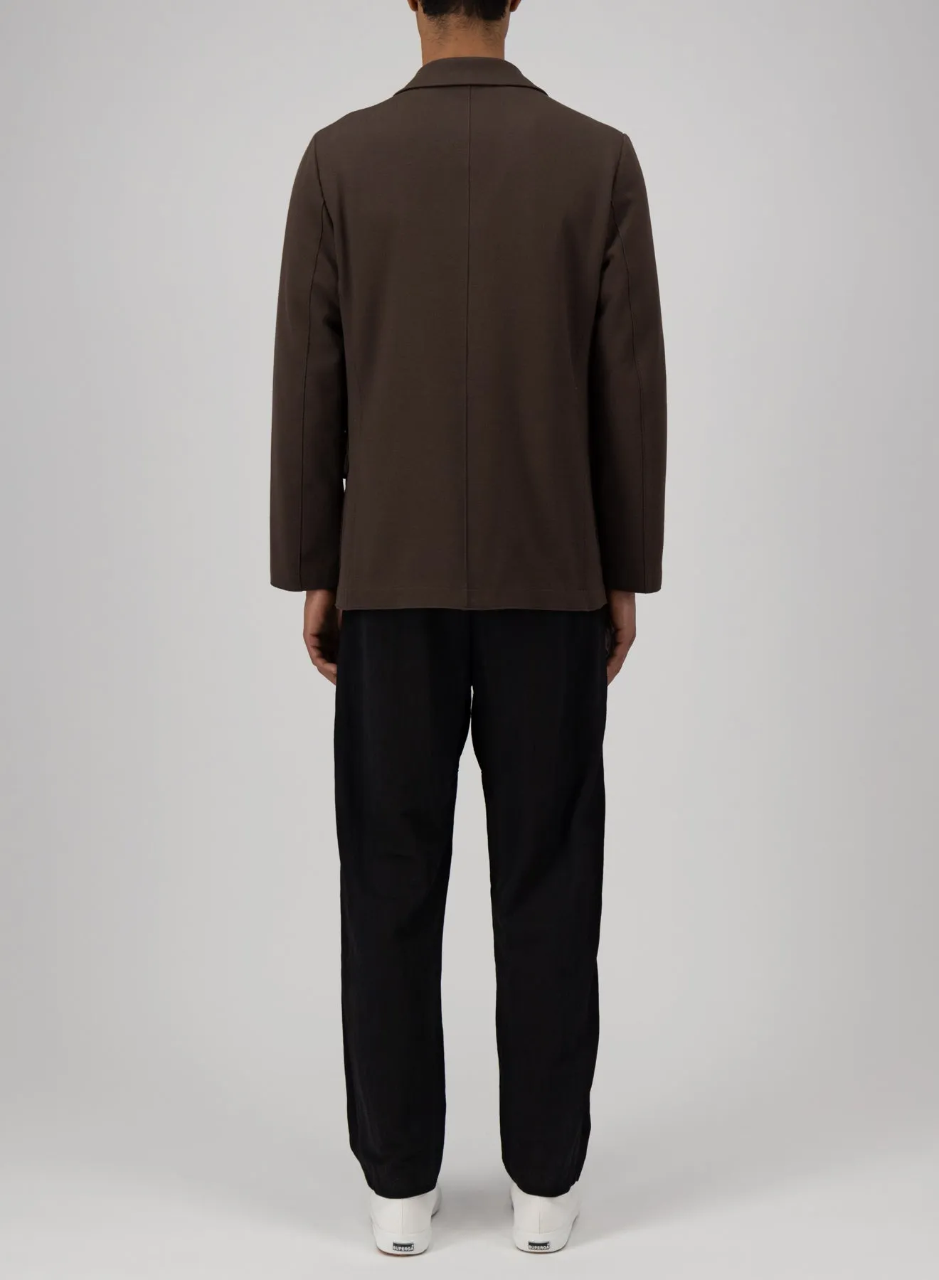 safari jacket stretch piquet