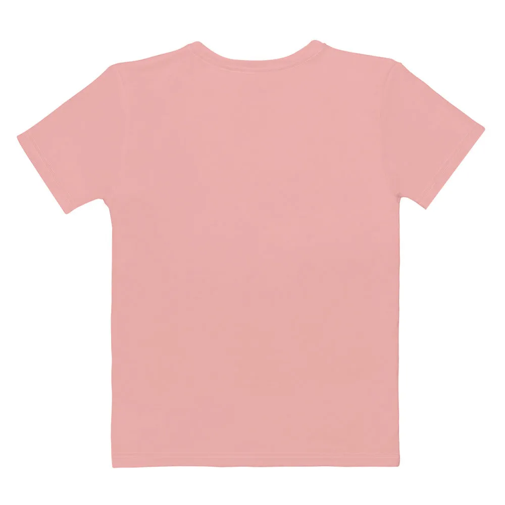 Salmon Pink - Sustainably Made Women’s Short Sleeve Tee