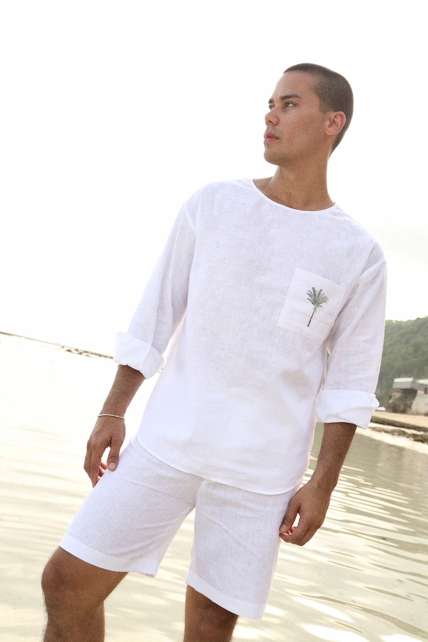 Sand Island Shirt - Man & Bali Shorts - Man (Tropical)
