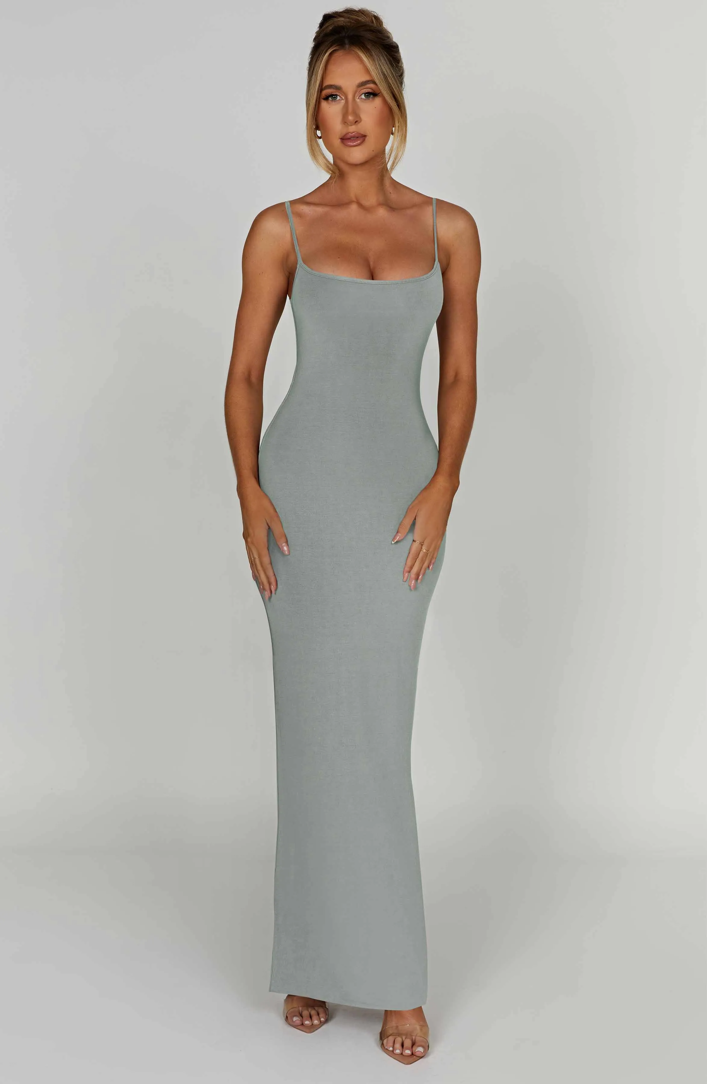 Saskia Maxi Dress - Steel