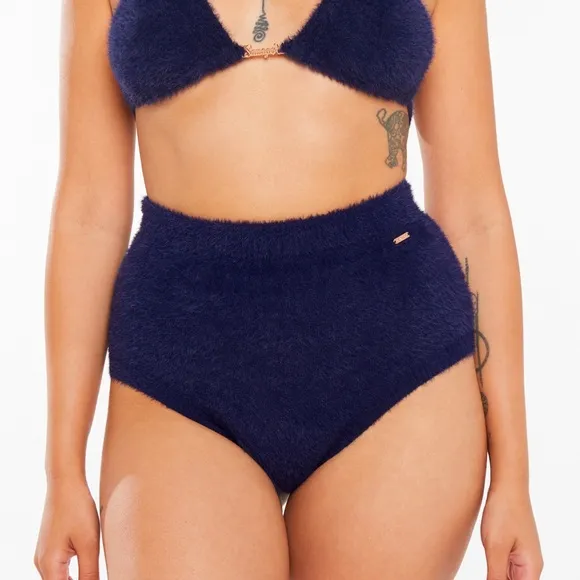 Savage X Fenty Fluff It Up Pajama Top &amp; Booty Shorts