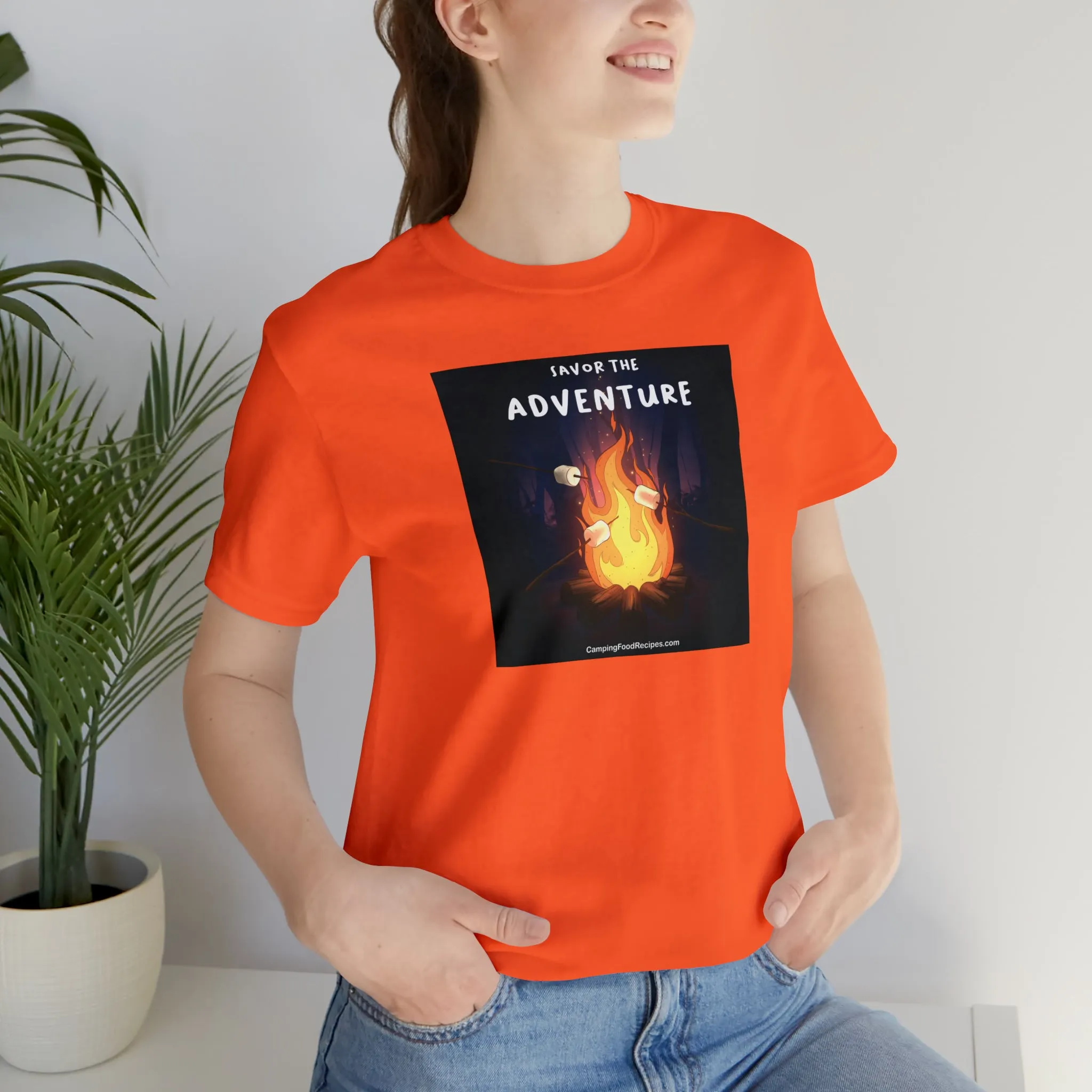 Savor the Adventure - Unisex Jersey Short Sleeve Tee