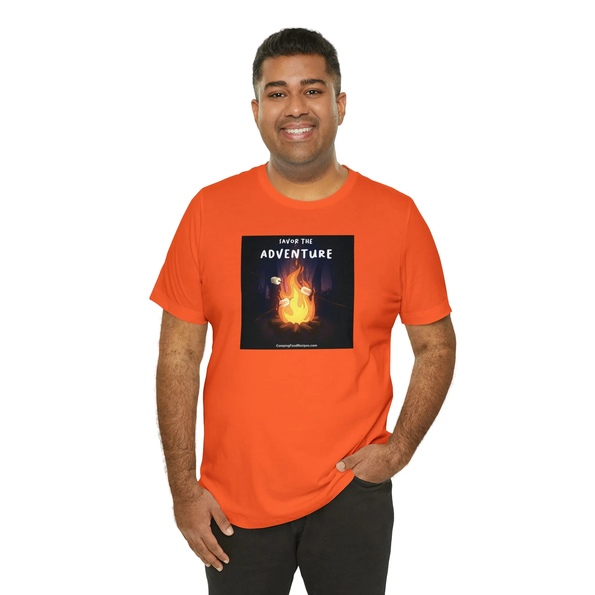 Savor the Adventure - Unisex Jersey Short Sleeve Tee