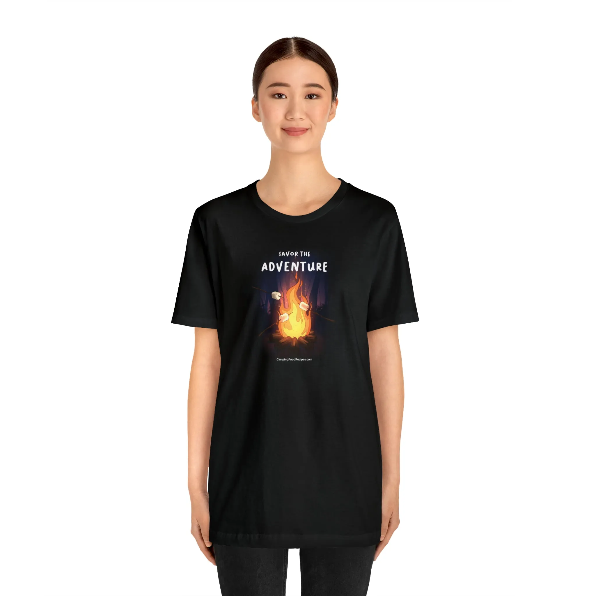 Savor the Adventure - Unisex Jersey Short Sleeve Tee