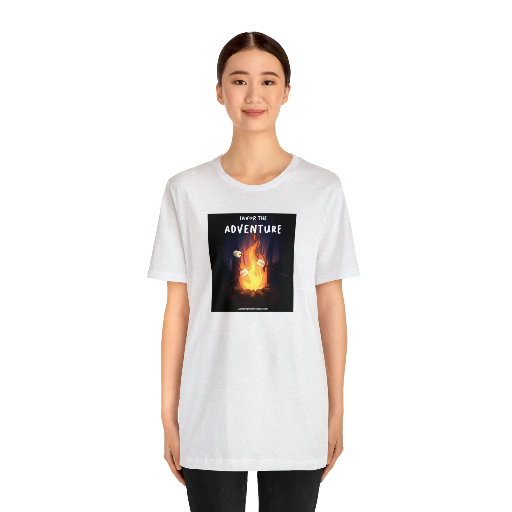Savor the Adventure - Unisex Jersey Short Sleeve Tee