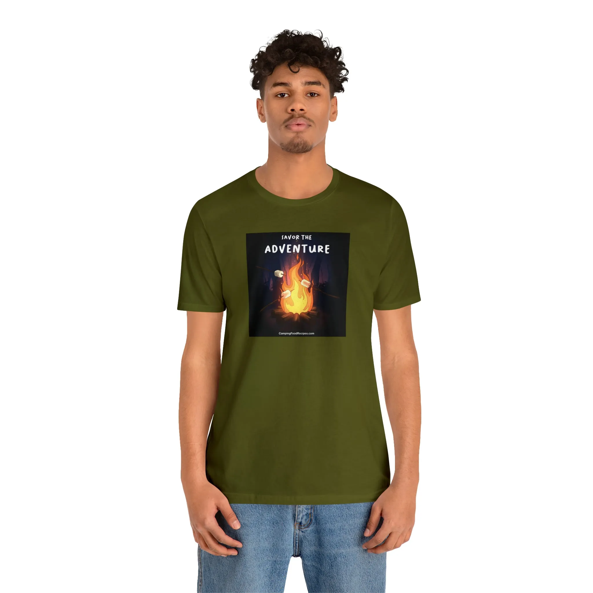 Savor the Adventure - Unisex Jersey Short Sleeve Tee