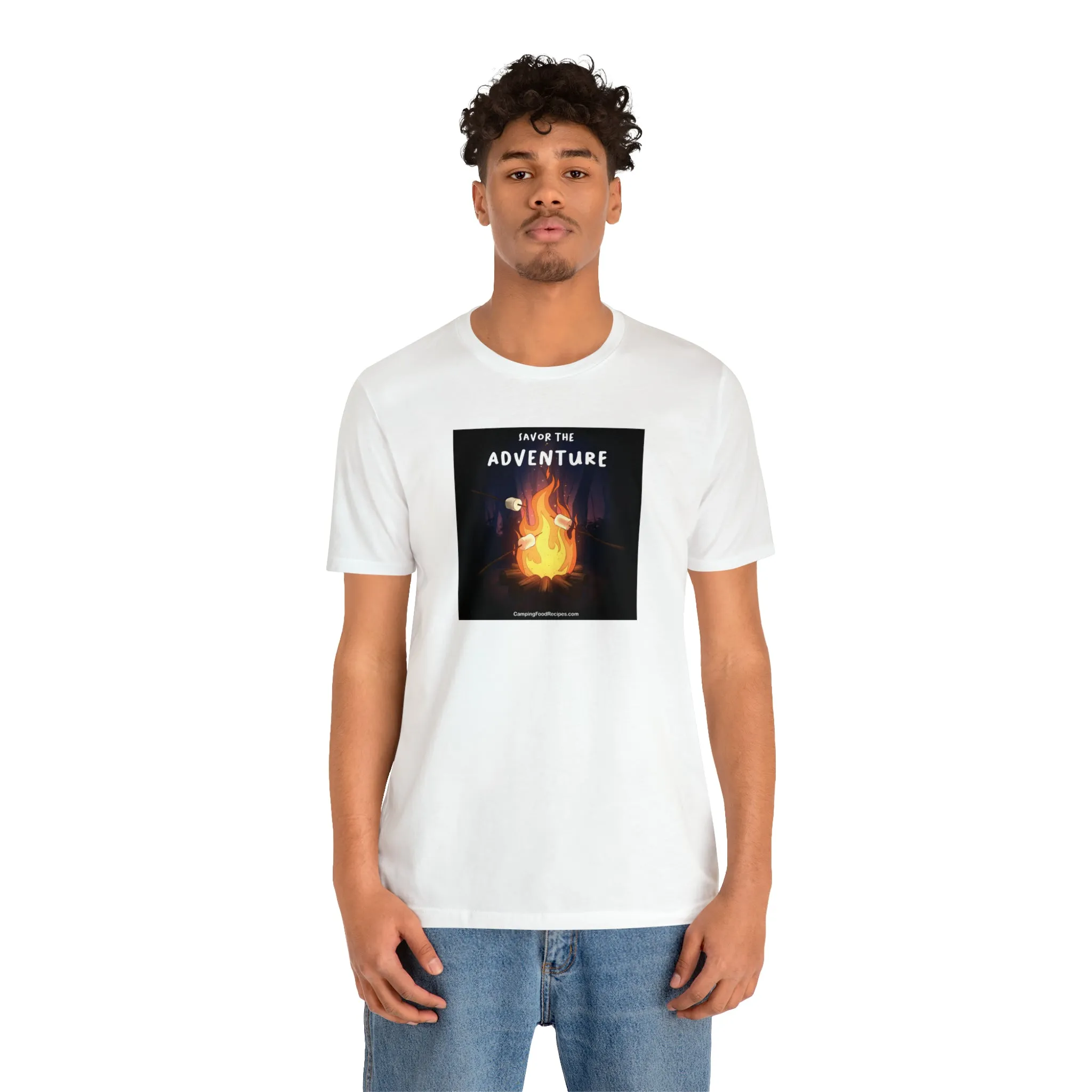 Savor the Adventure - Unisex Jersey Short Sleeve Tee