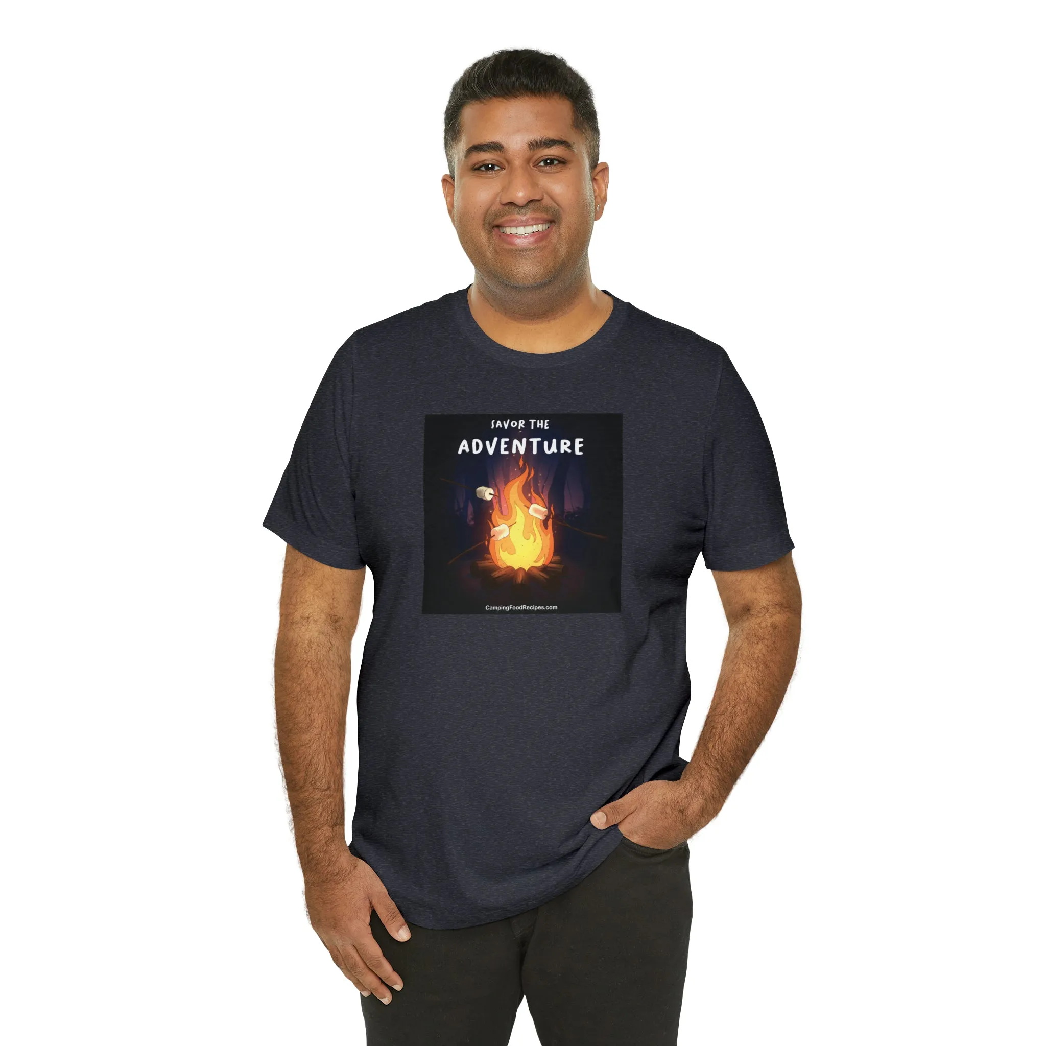 Savor the Adventure - Unisex Jersey Short Sleeve Tee