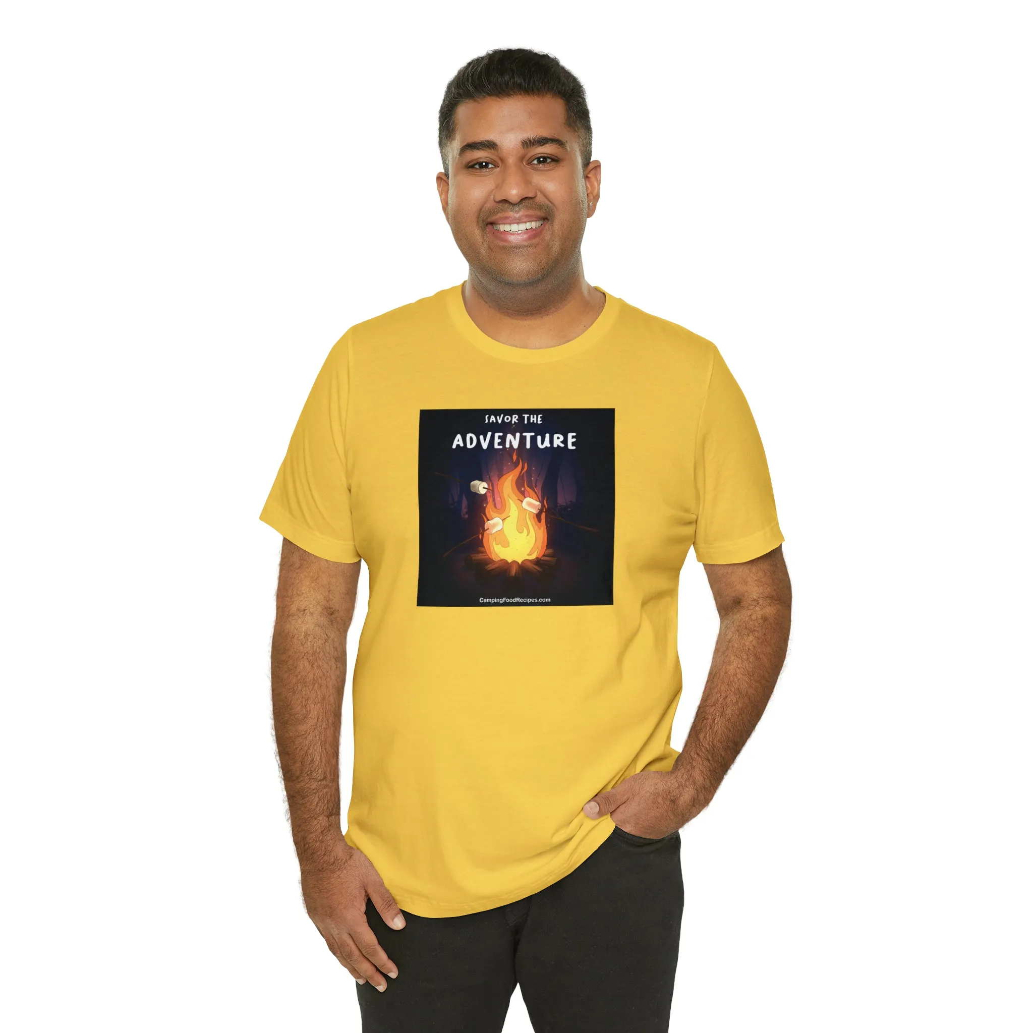 Savor the Adventure - Unisex Jersey Short Sleeve Tee