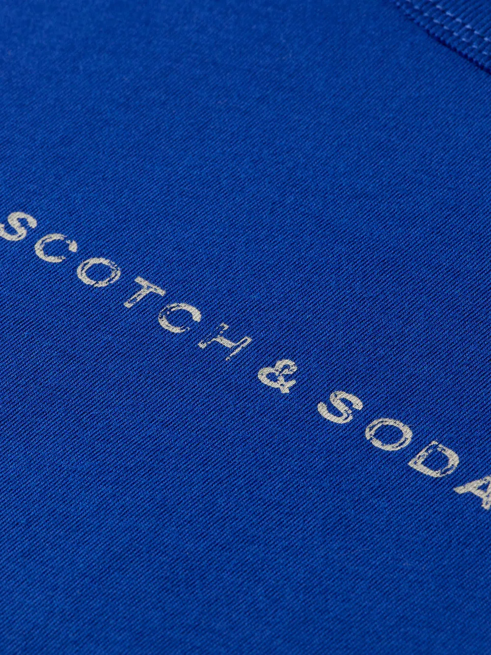 Scotch & Soda Flatlock T-Shirt - Blue