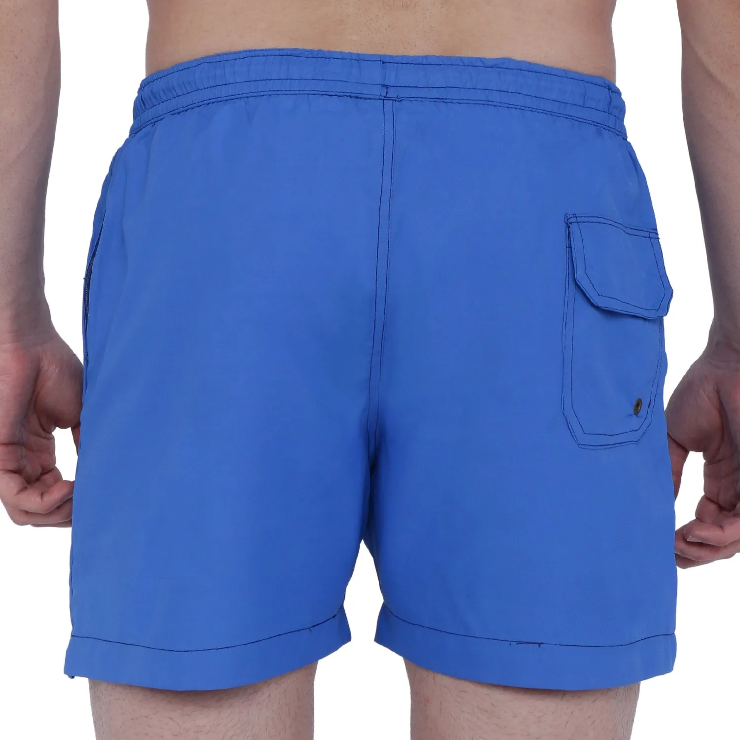 Semantic Designer Microfiber Swimshorts - Solid Royal
