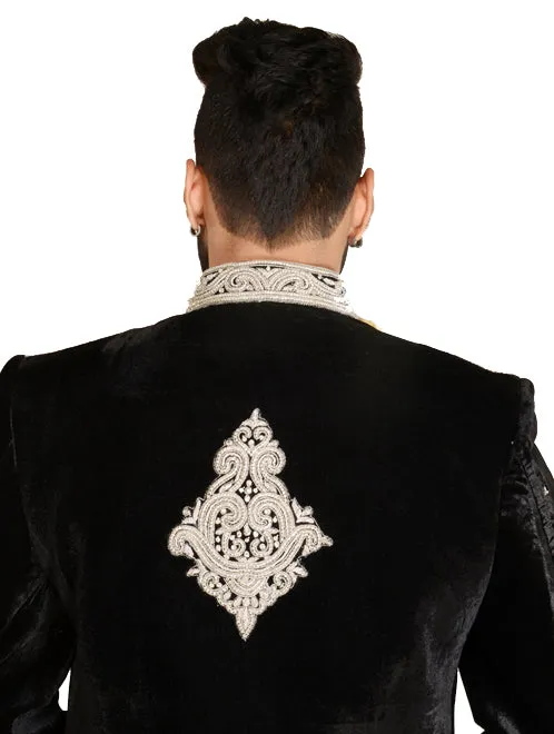Sherwani (Custom Tailored) - (D.No.-1209)