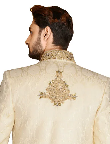 Sherwani (Custom Tailored) - (D.No.-784)