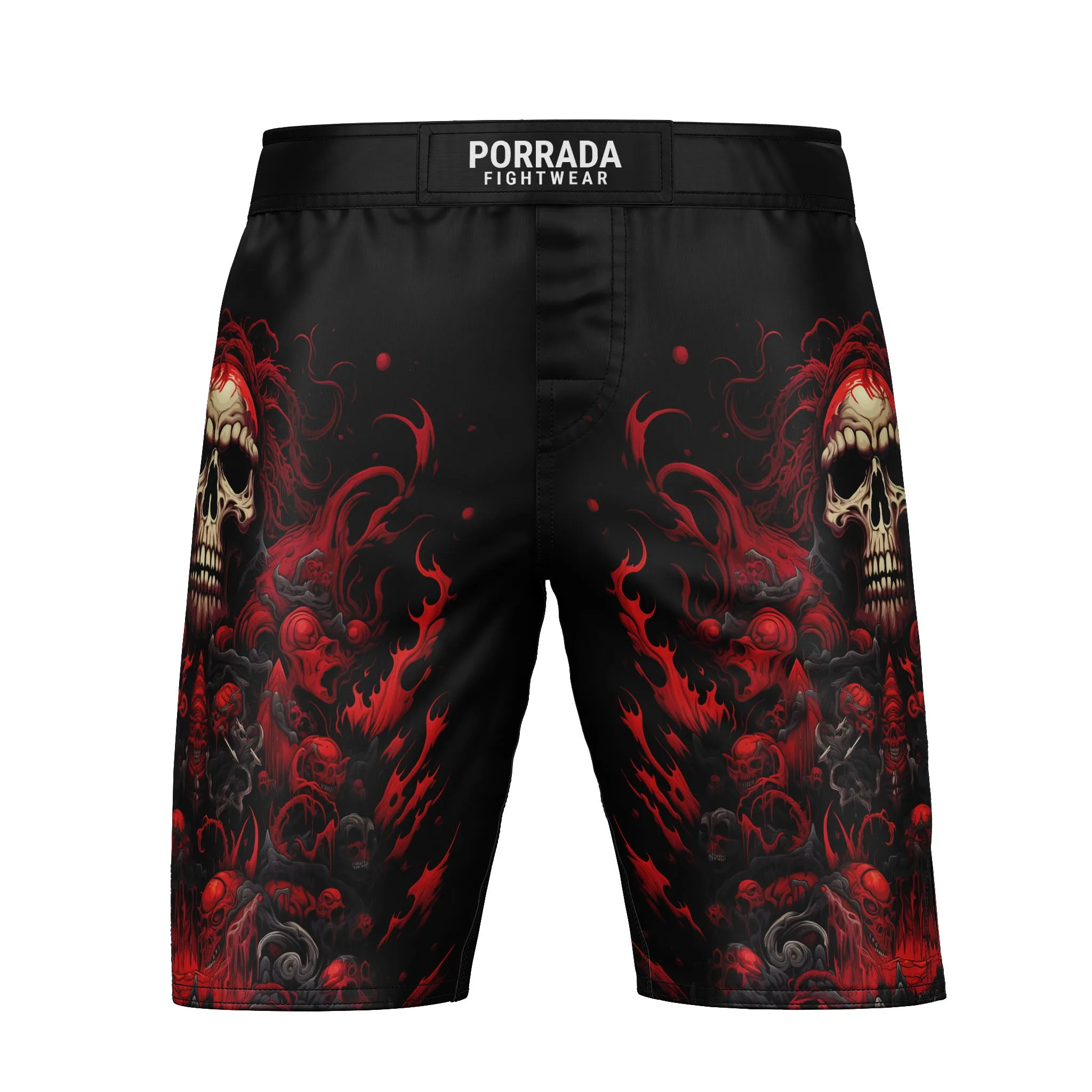 SHINIGAMI SKULL FIGHT SHORTS