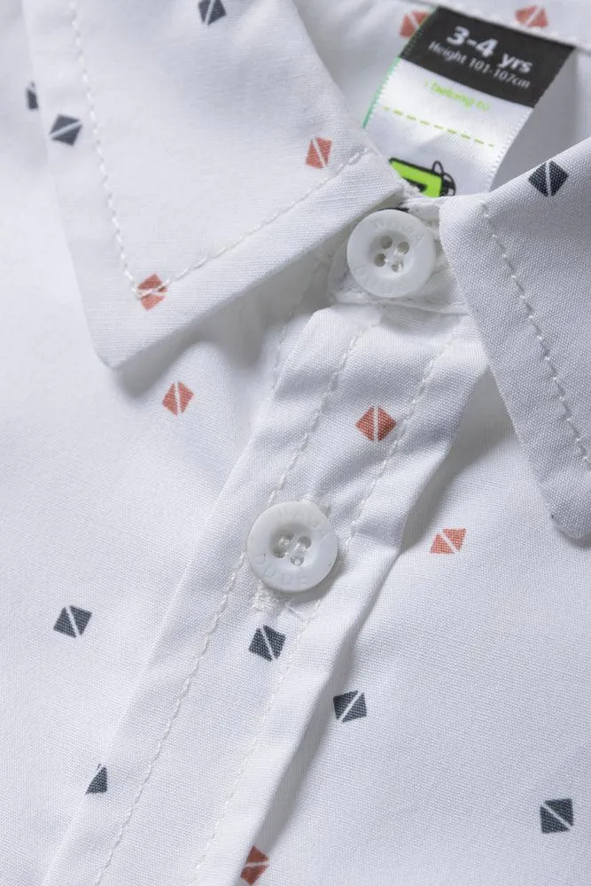 Short Sleeve Shirt White