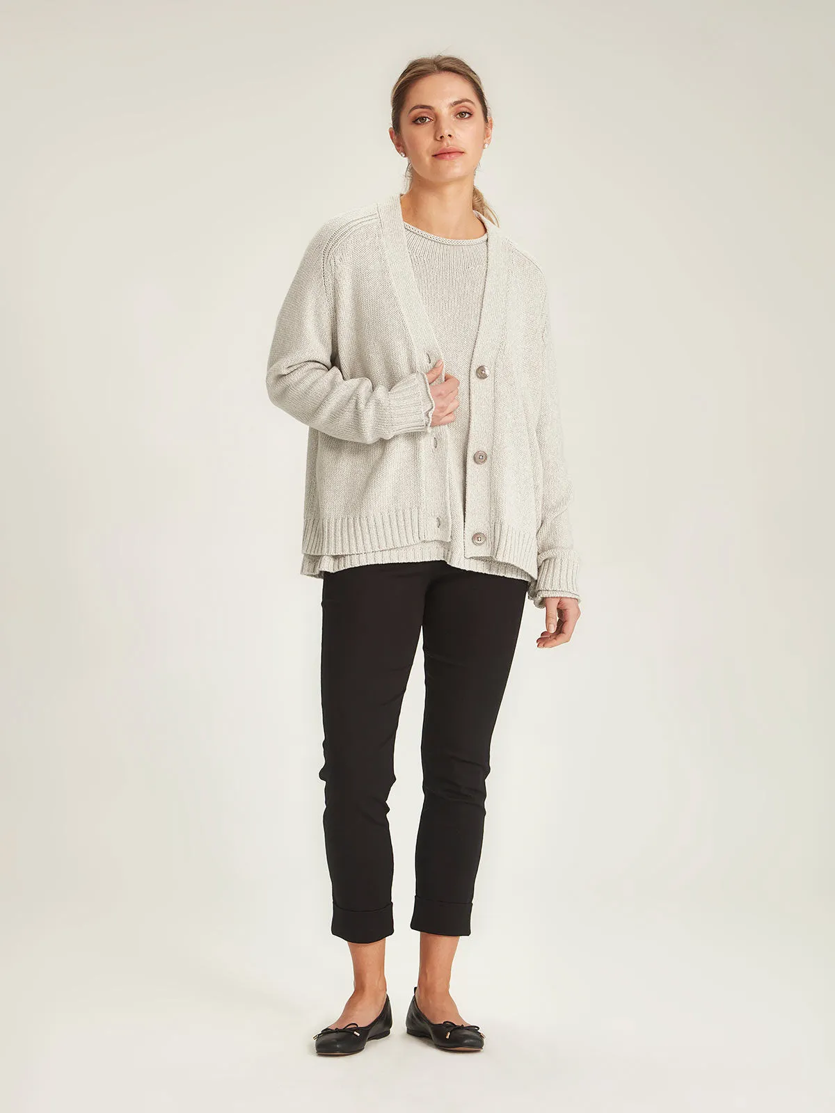 Sills Janaya Cardigan - Lather Grey