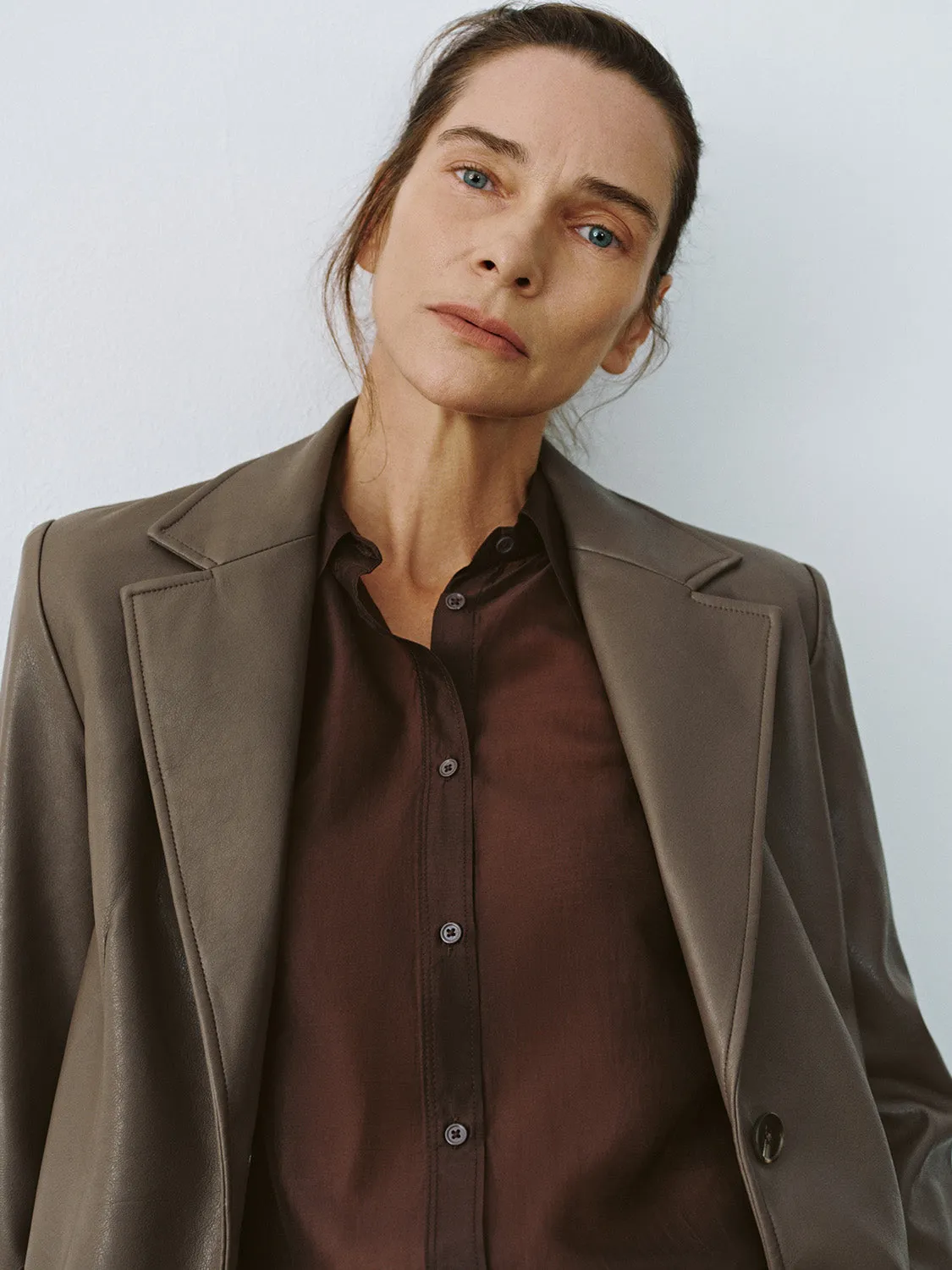 Single Breasted Leather Jackets