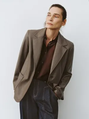 Single Breasted Leather Jackets