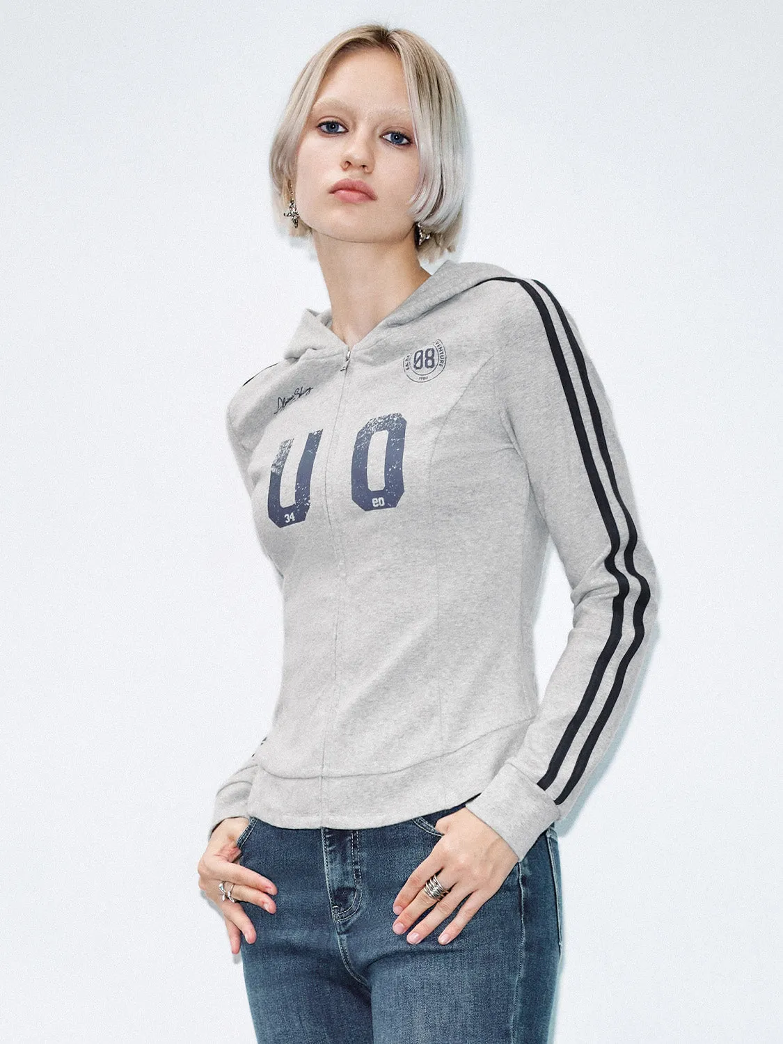 Skinny Zip Up Front Jackets