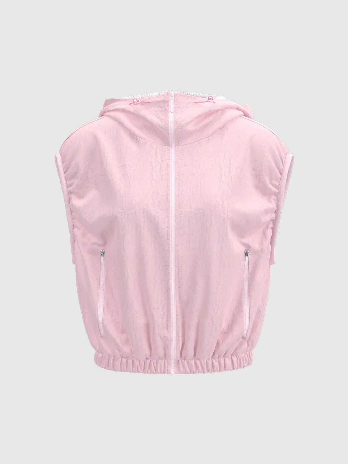 Sleeveless Hoodie Jackets