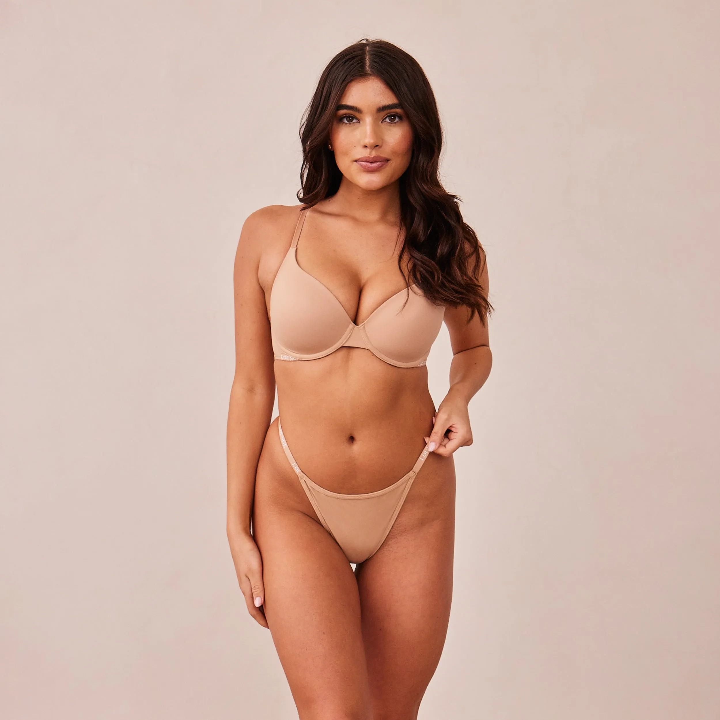 Smooth Classic T-shirt Soutien-Gorge - Miel
