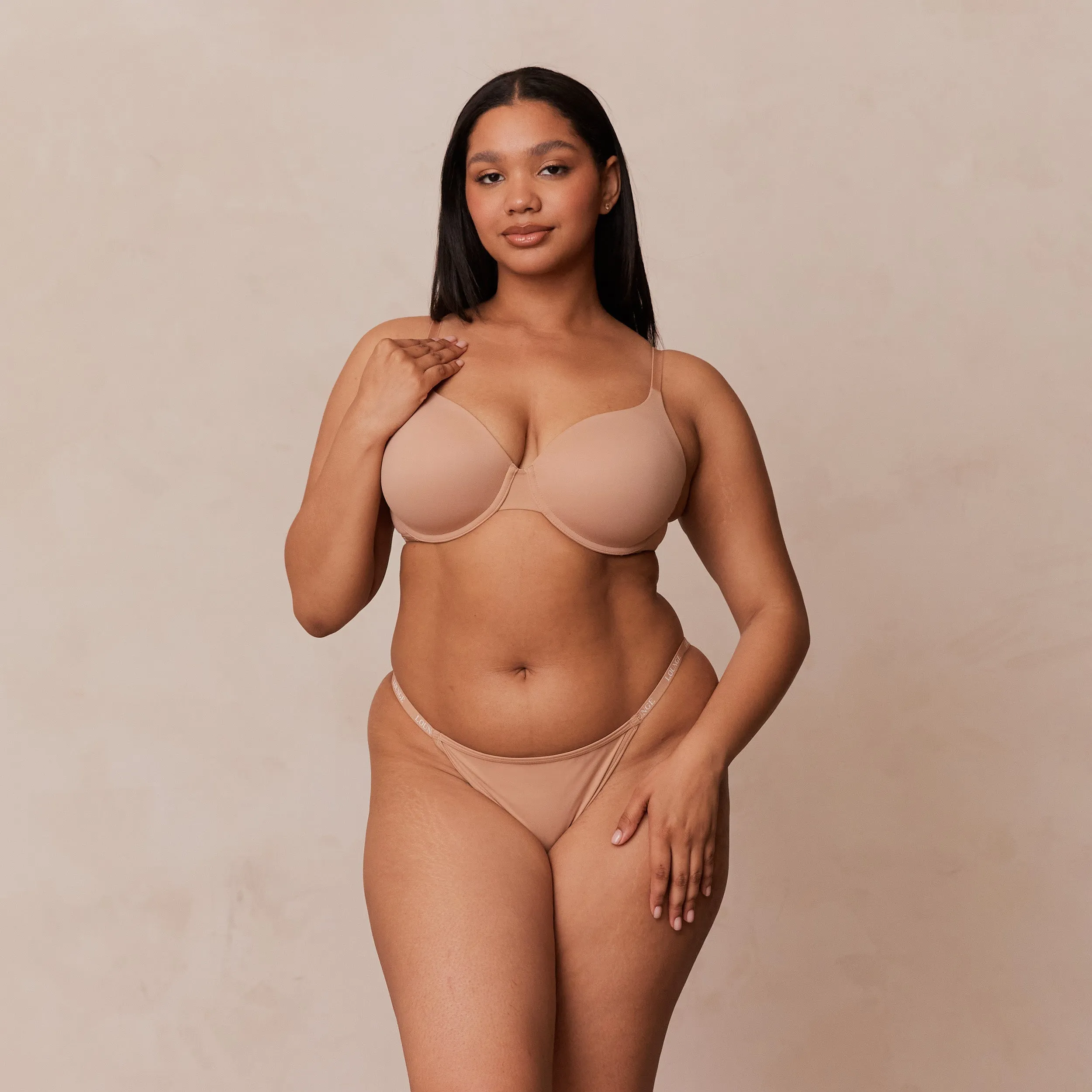 Smooth Classic T-shirt Soutien-Gorge - Miel