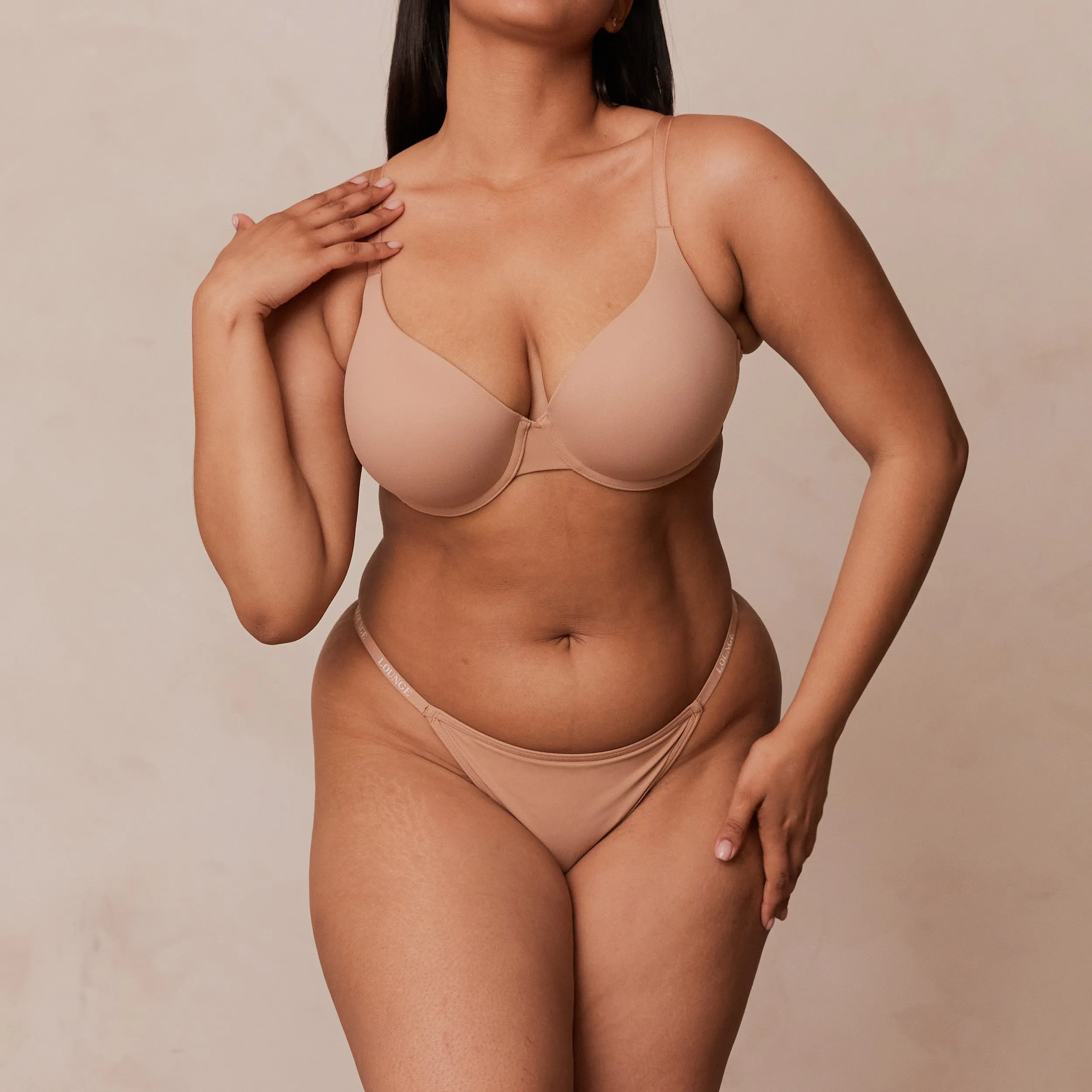 Smooth Classic T-shirt Soutien-Gorge - Miel
