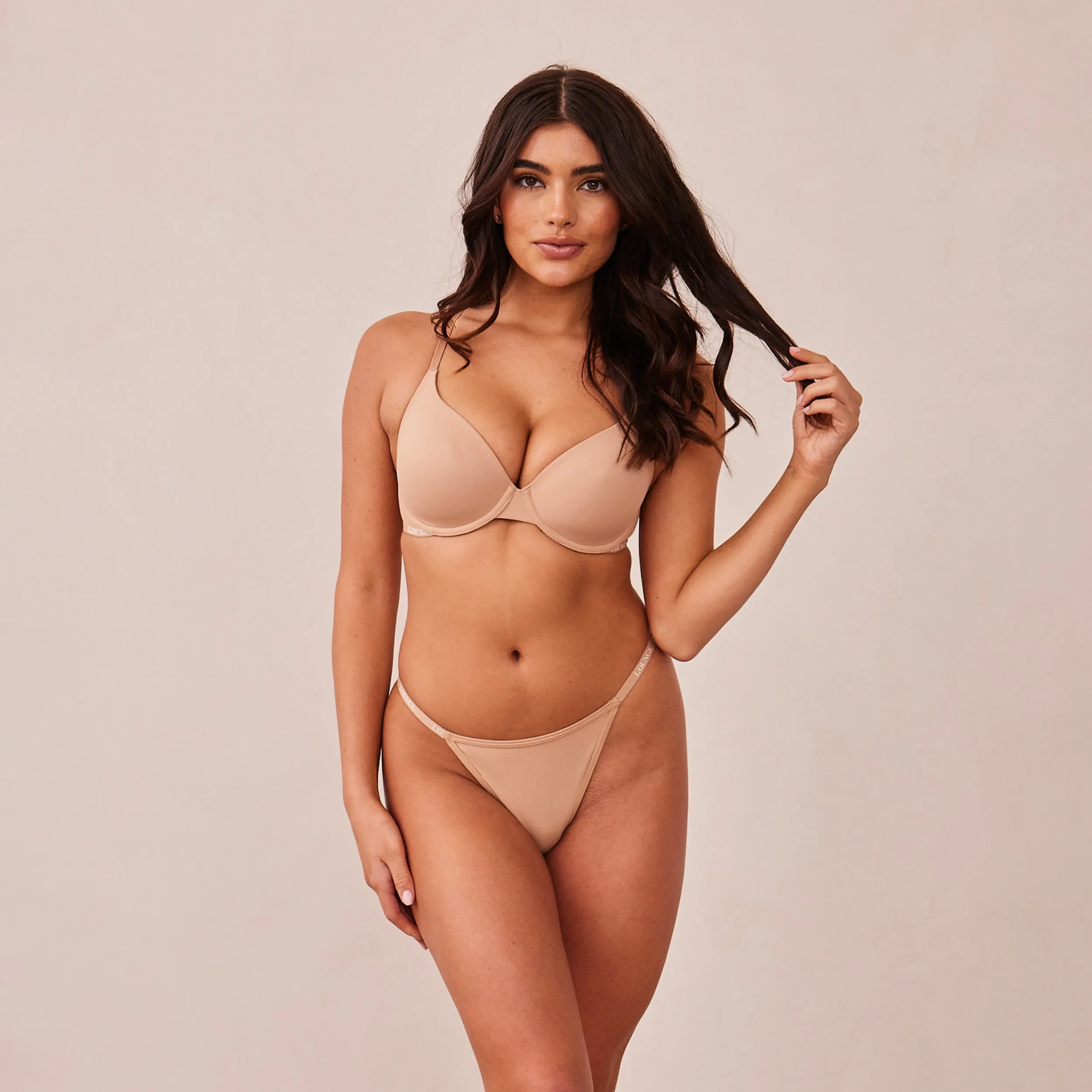 Smooth Classic T-shirt Soutien-Gorge - Miel