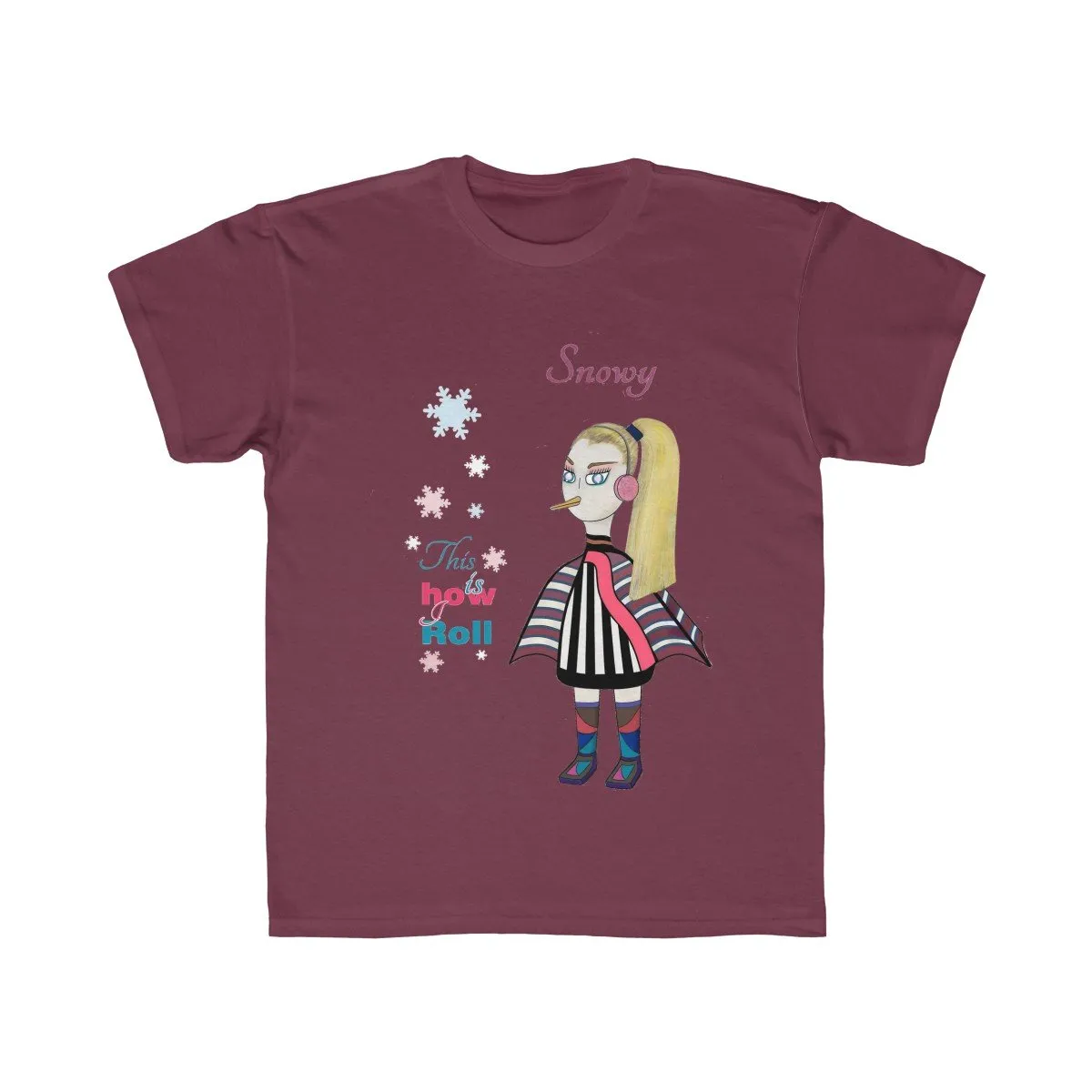 Snowy Kids Regular Fit Tee