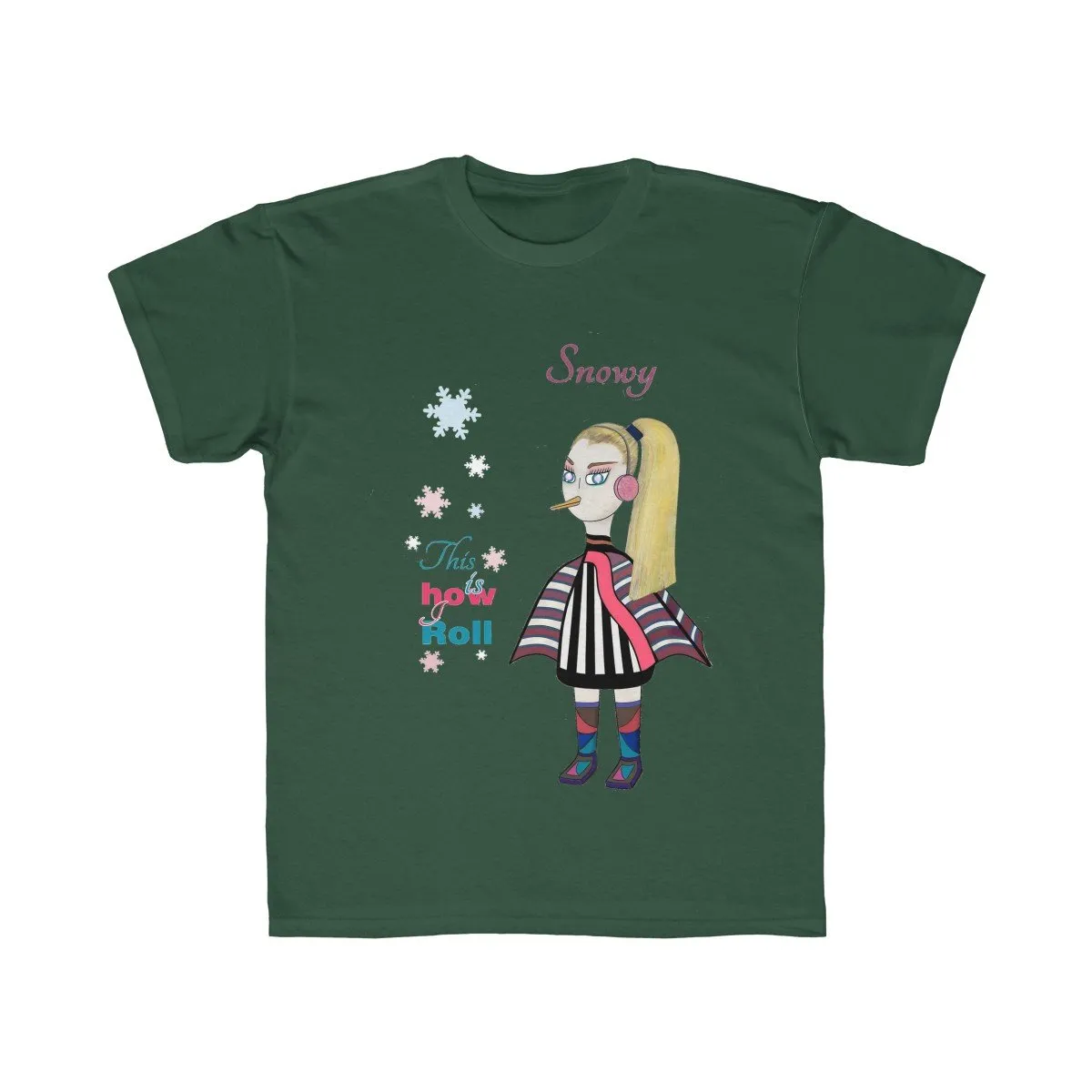 Snowy Kids Regular Fit Tee