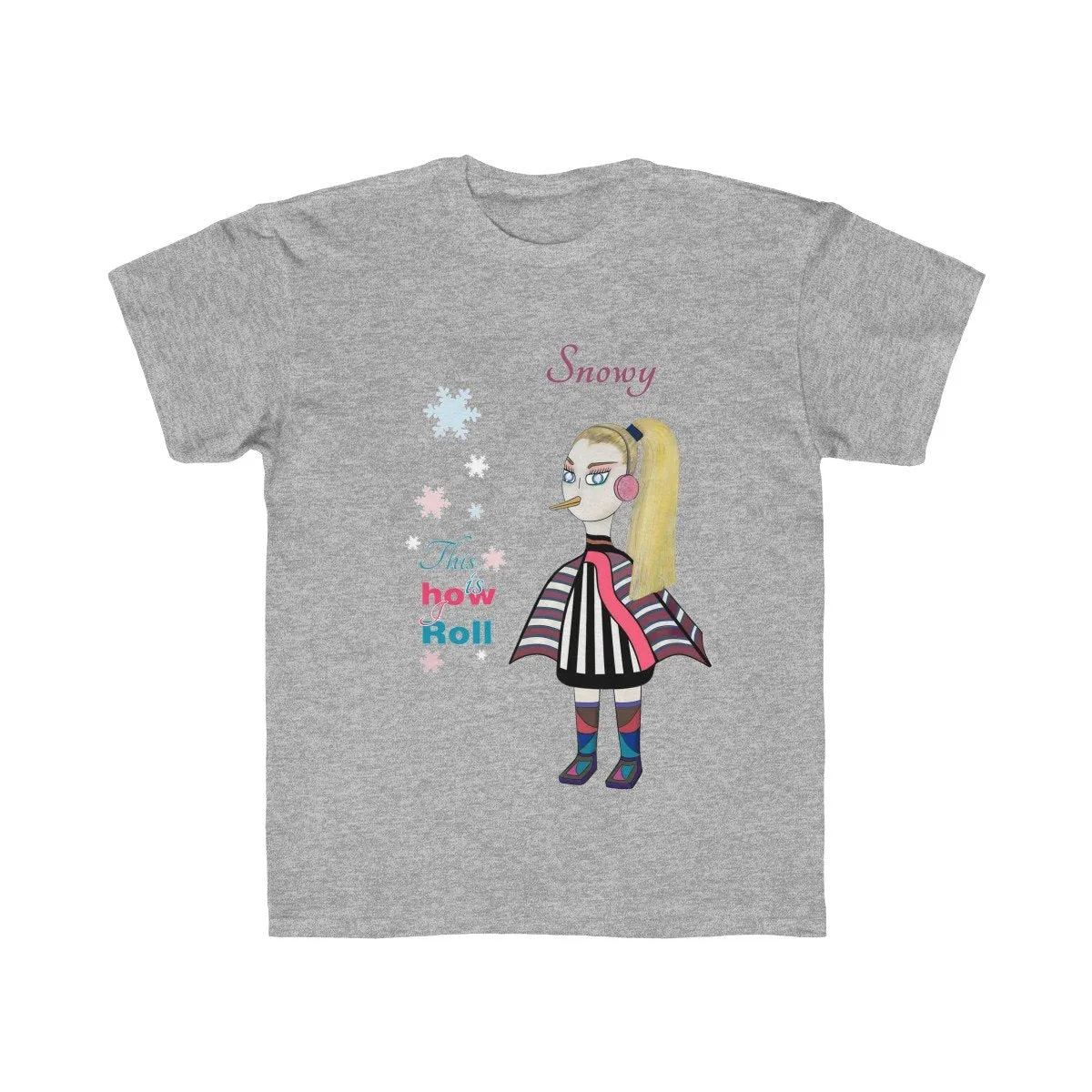 Snowy Kids Regular Fit Tee