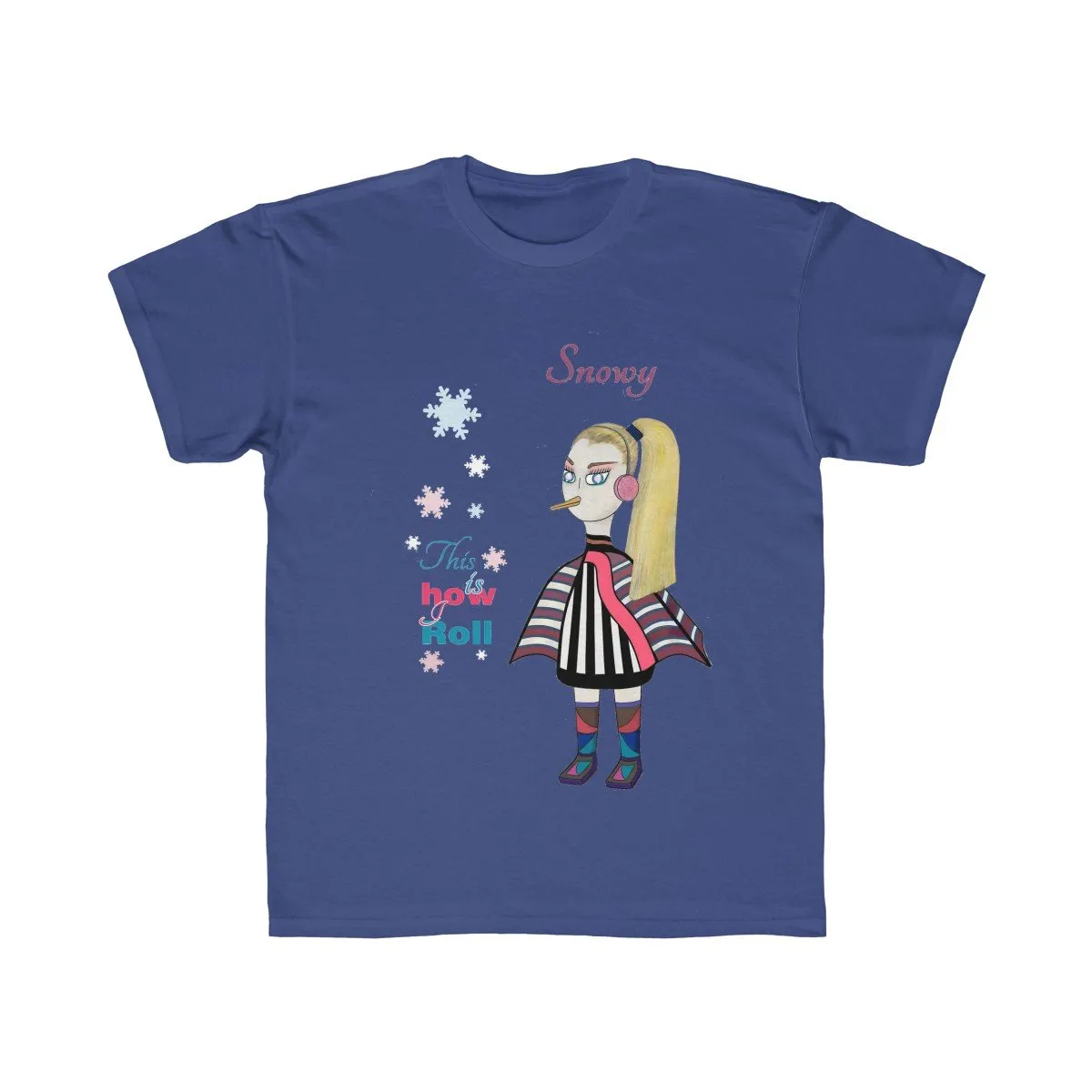 Snowy Kids Regular Fit Tee