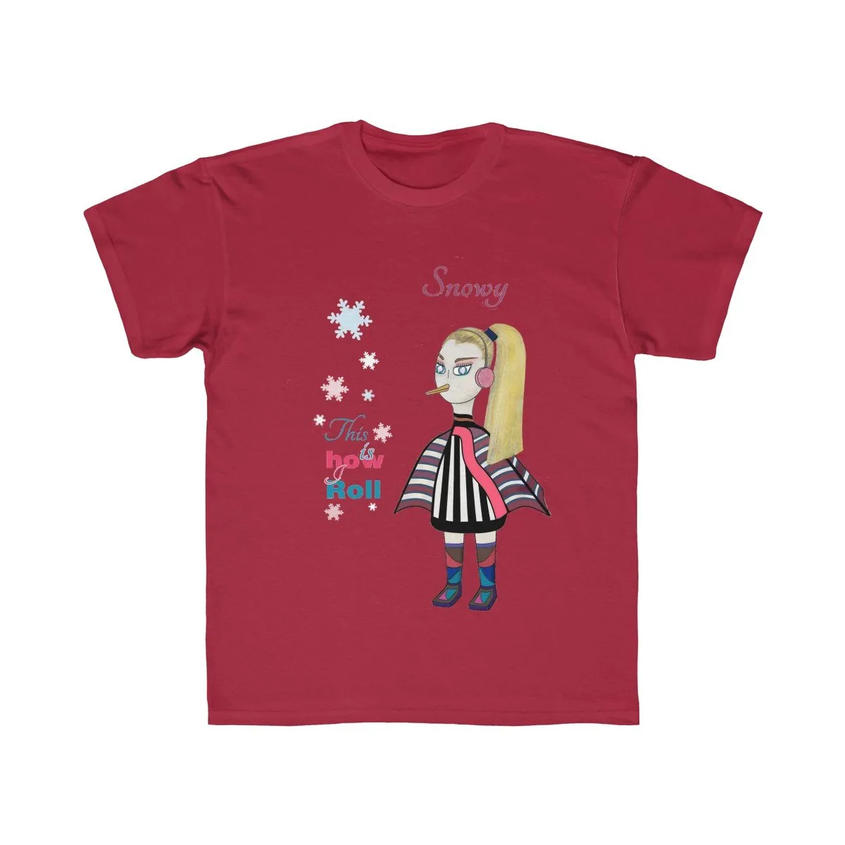 Snowy Kids Regular Fit Tee
