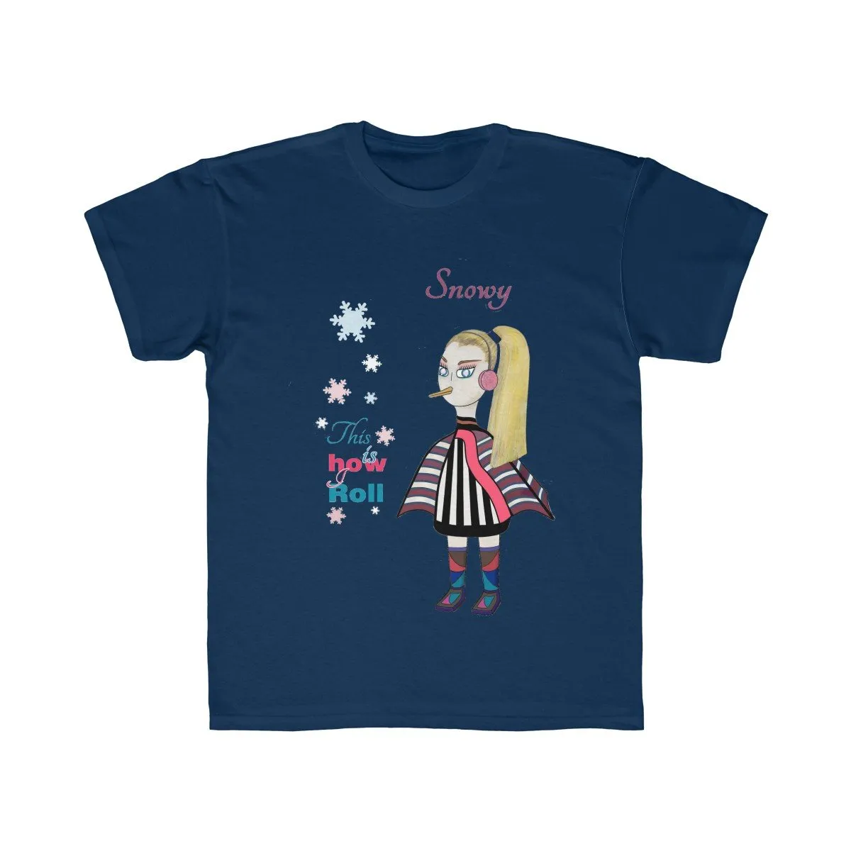 Snowy Kids Regular Fit Tee