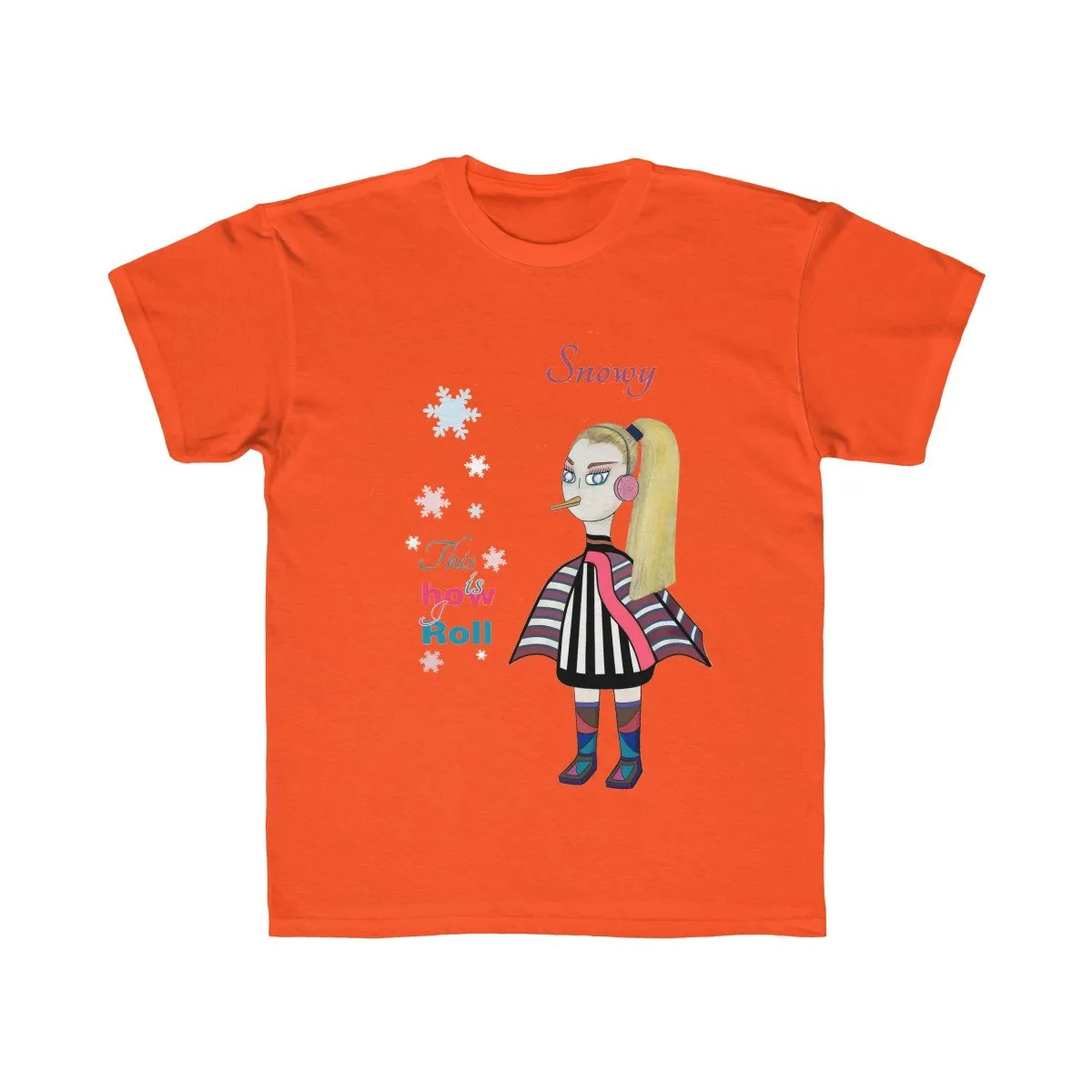 Snowy Kids Regular Fit Tee